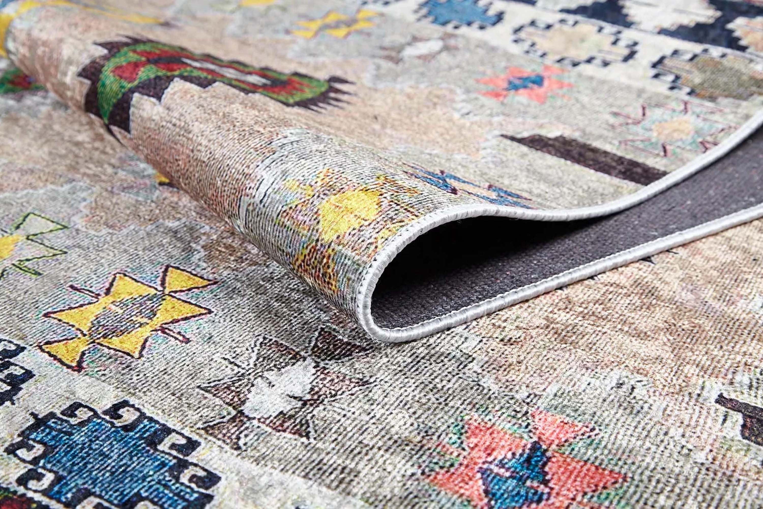 Mila Turkish Kilim Pinkish Beige Rug