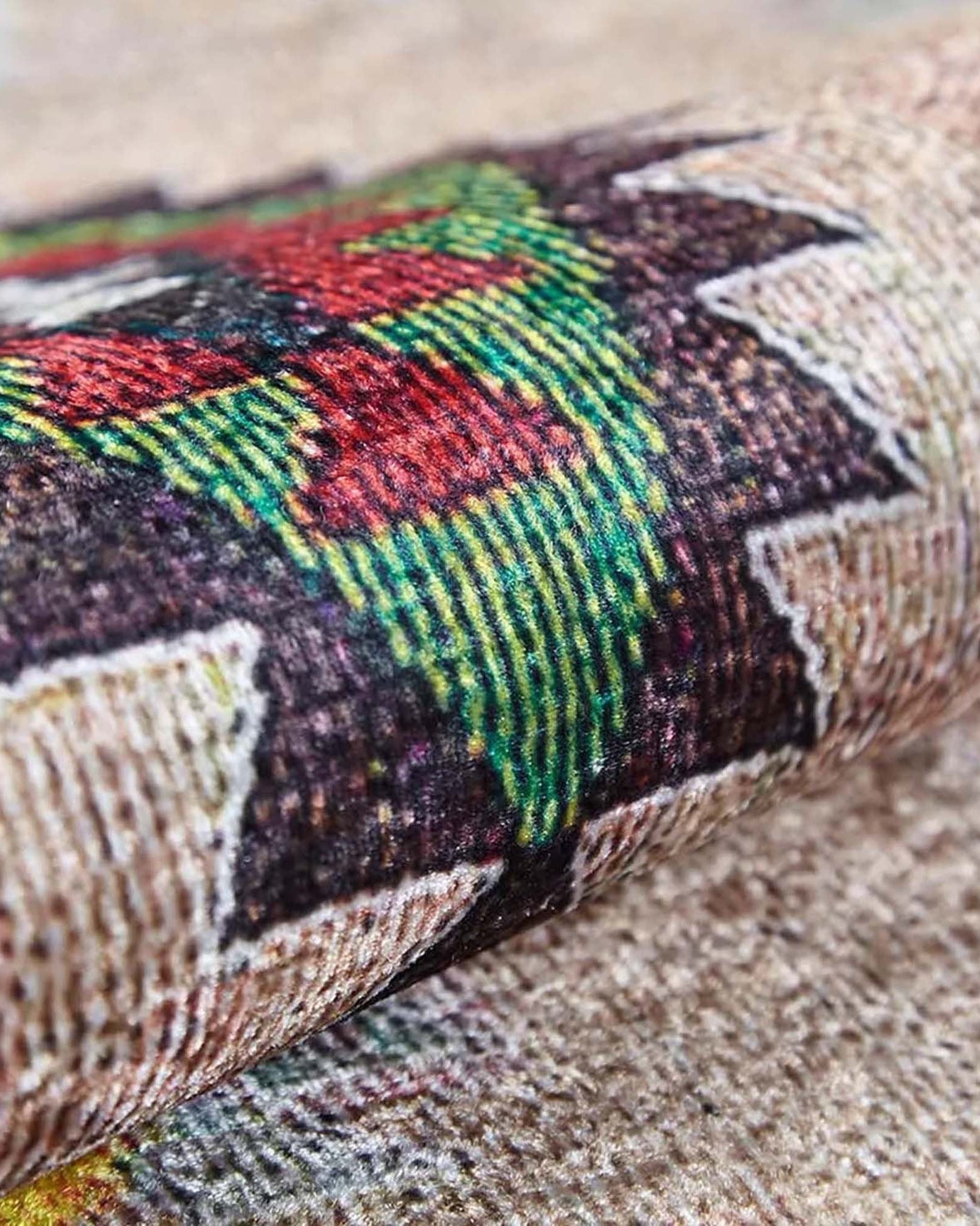 Mila Turkish Kilim Pinkish Beige Rug