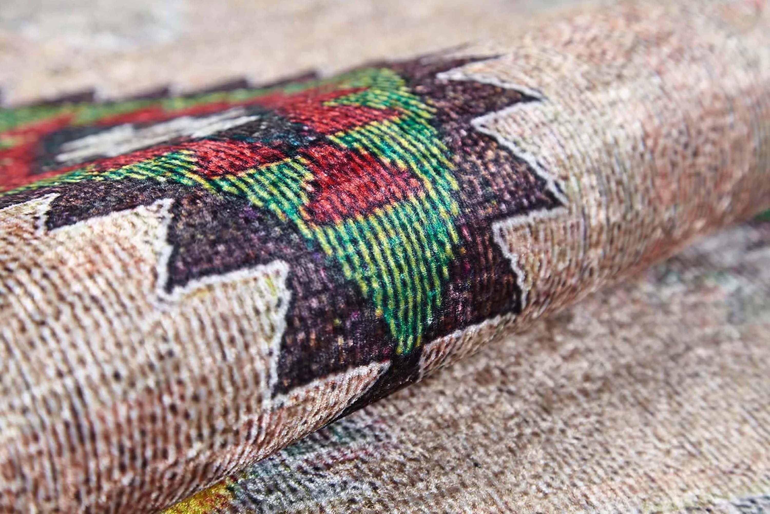 Mila Turkish Kilim Pinkish Beige Rug