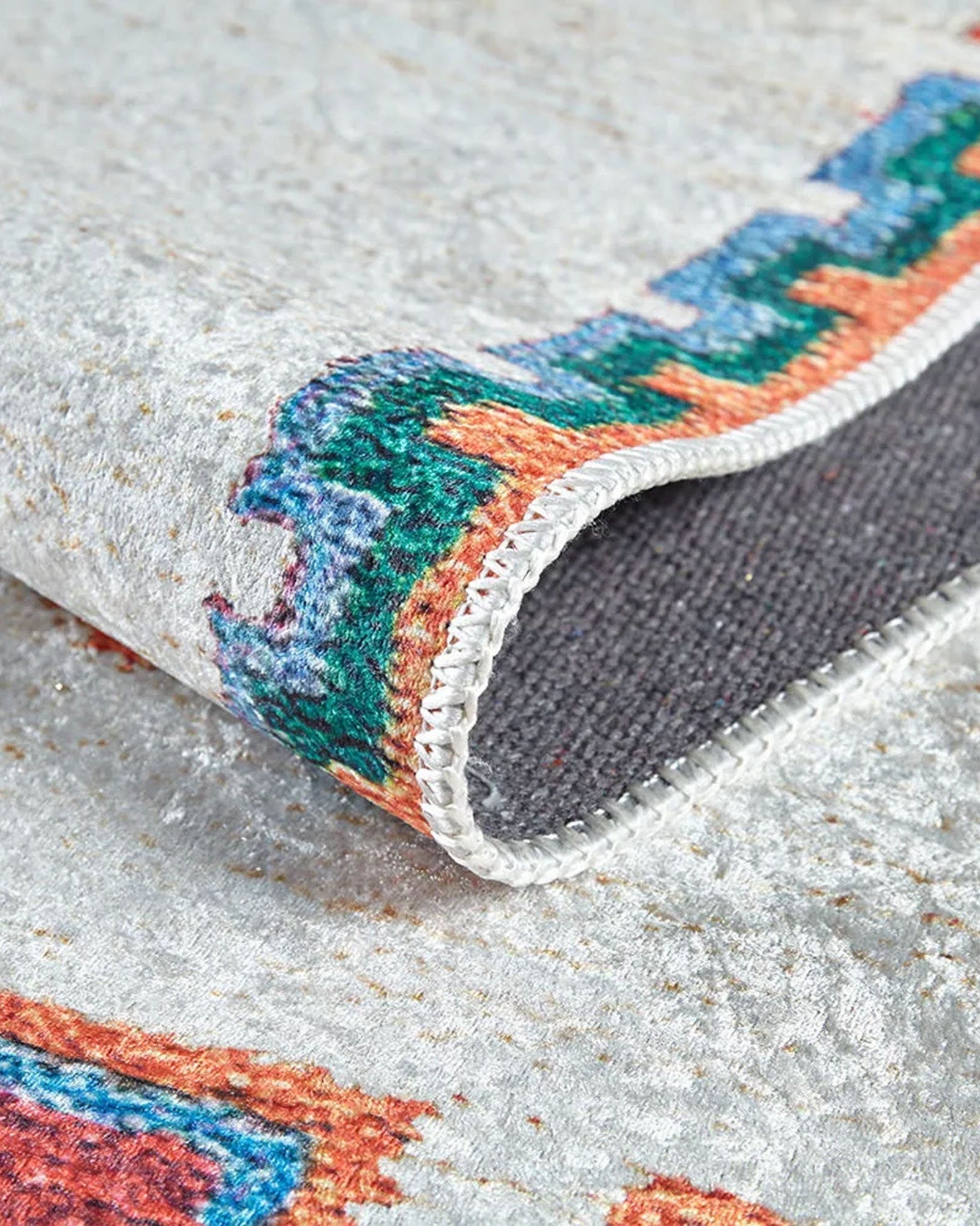 Miona Turkish Kilim White Ivory Rug