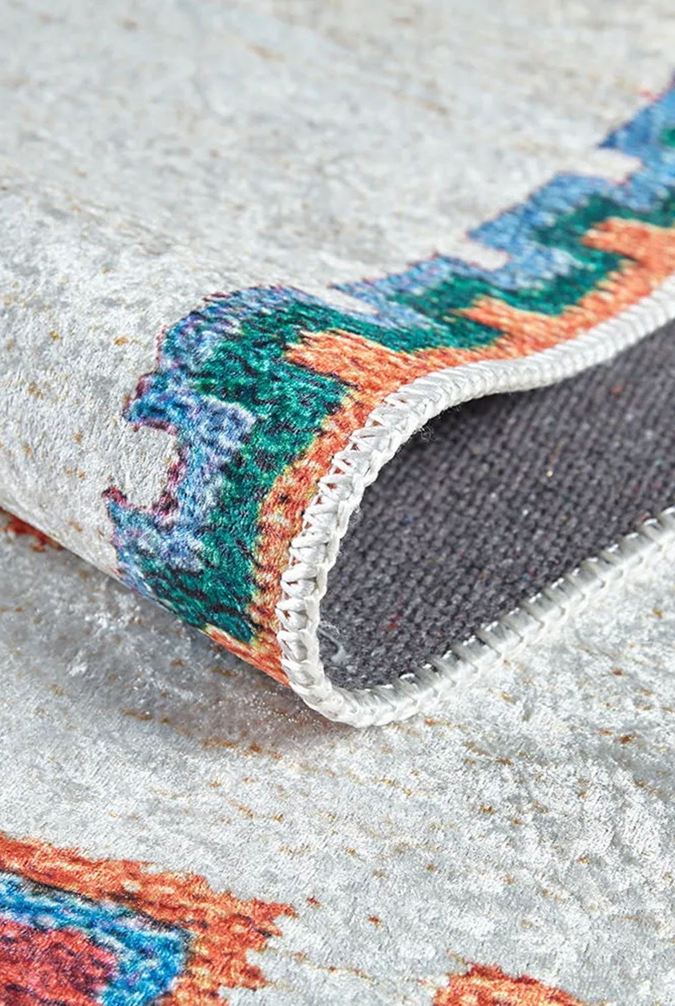 Miona Turkish Kilim White Ivory Rug