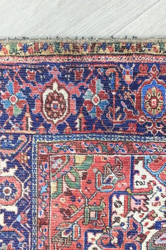 Moka Rug Persian Runner Red Terracotta Burgundy Rug