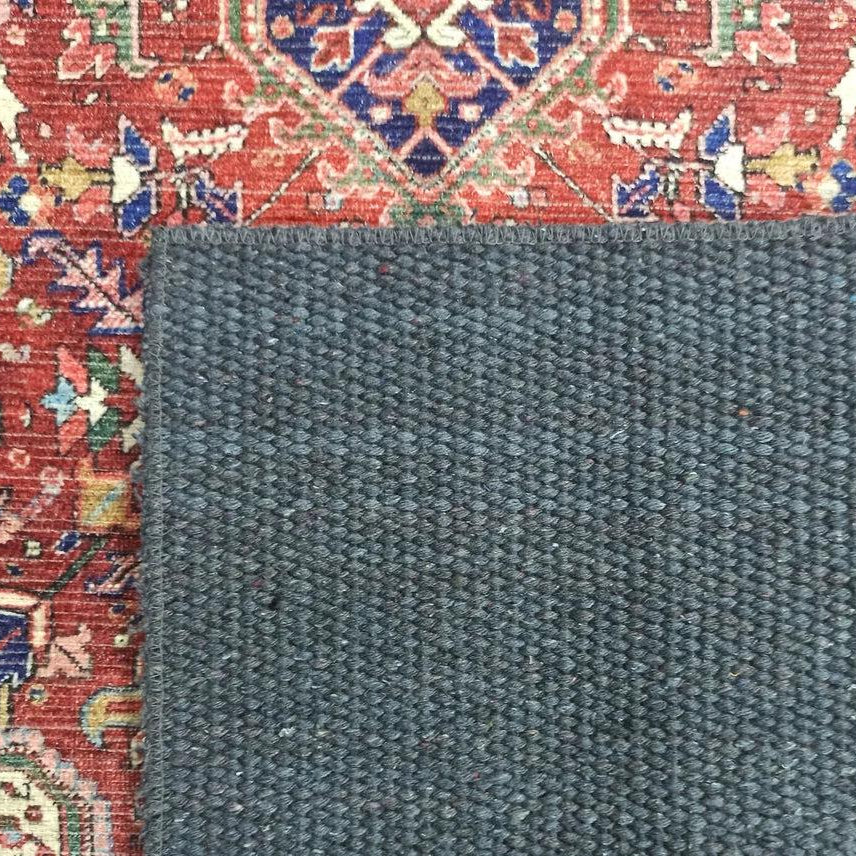 Moka Rug Persian Runner Red Terracotta Burgundy Rug