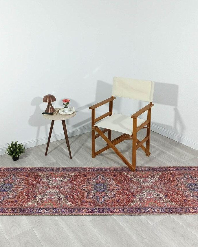 Moka Rug Persian Runner Red Terracotta Burgundy Rug