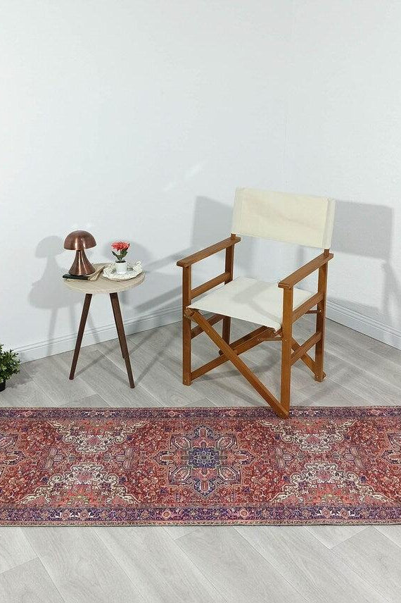 Moka Rug Persian Runner Red Terracotta Burgundy Rug