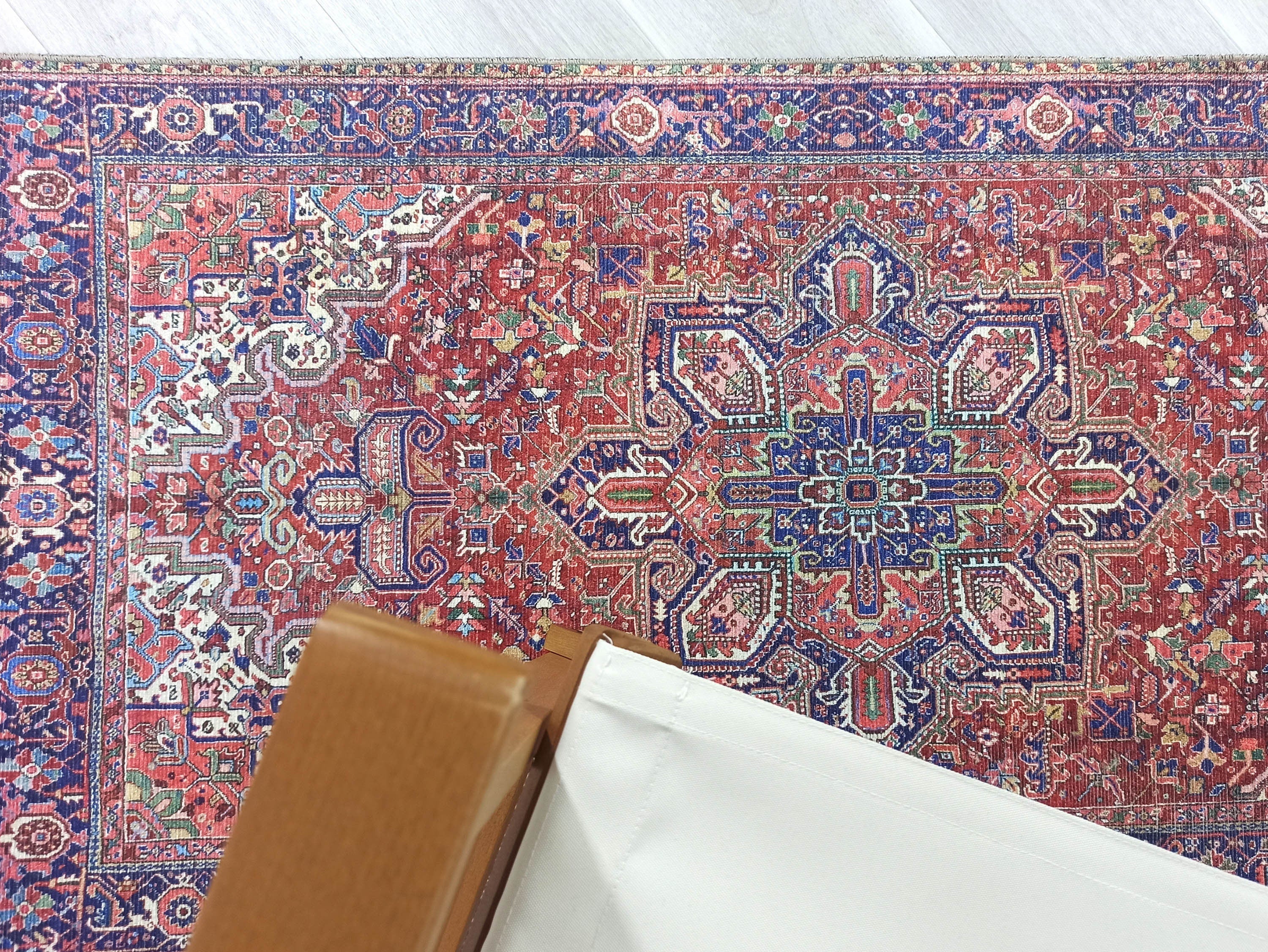 Moka Rug Persian Runner Red Terracotta Burgundy Rug