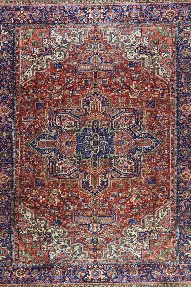 Moka Rug Persian Runner Red Terracotta Burgundy Rug