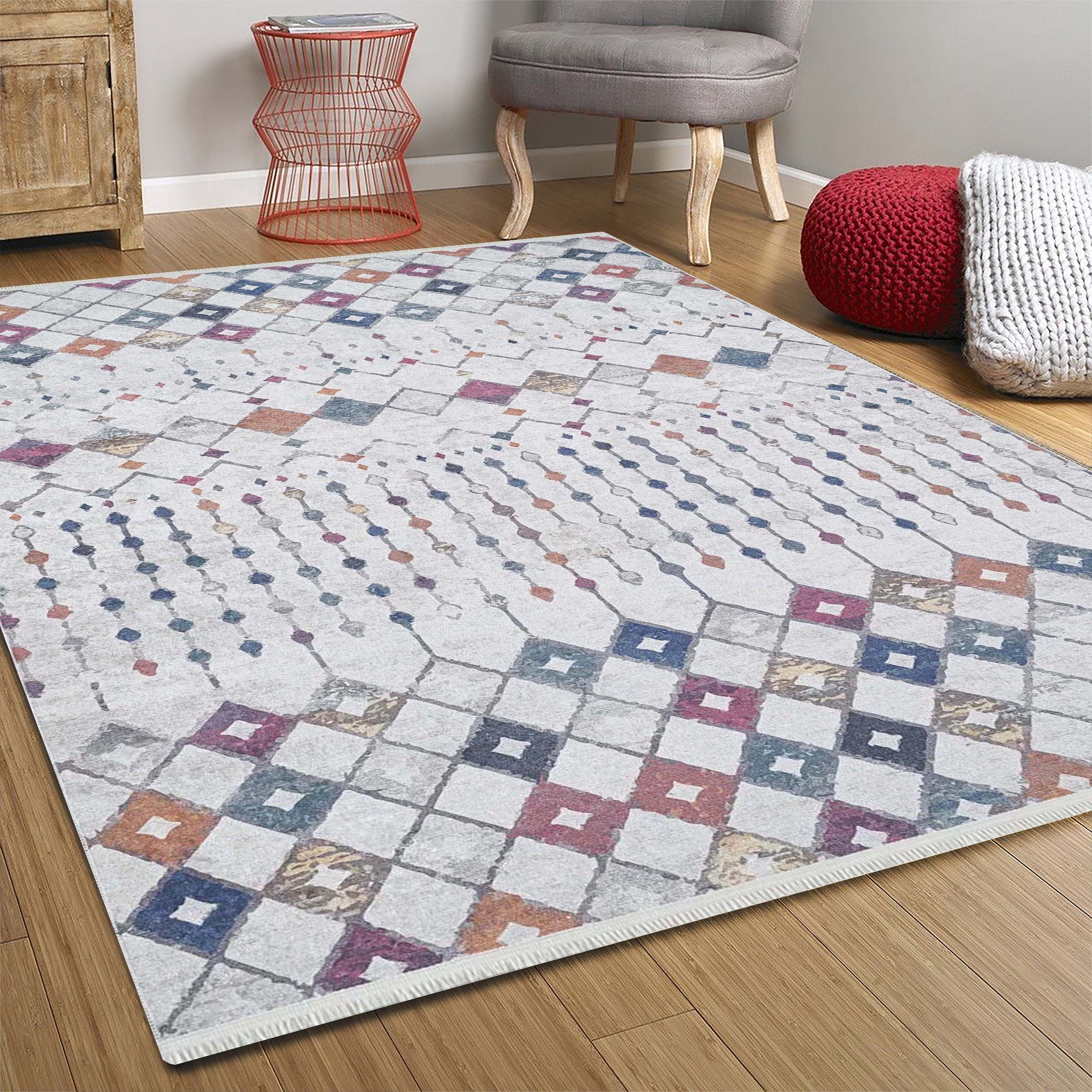 Moola Turkish Kilim Light Gray Rug