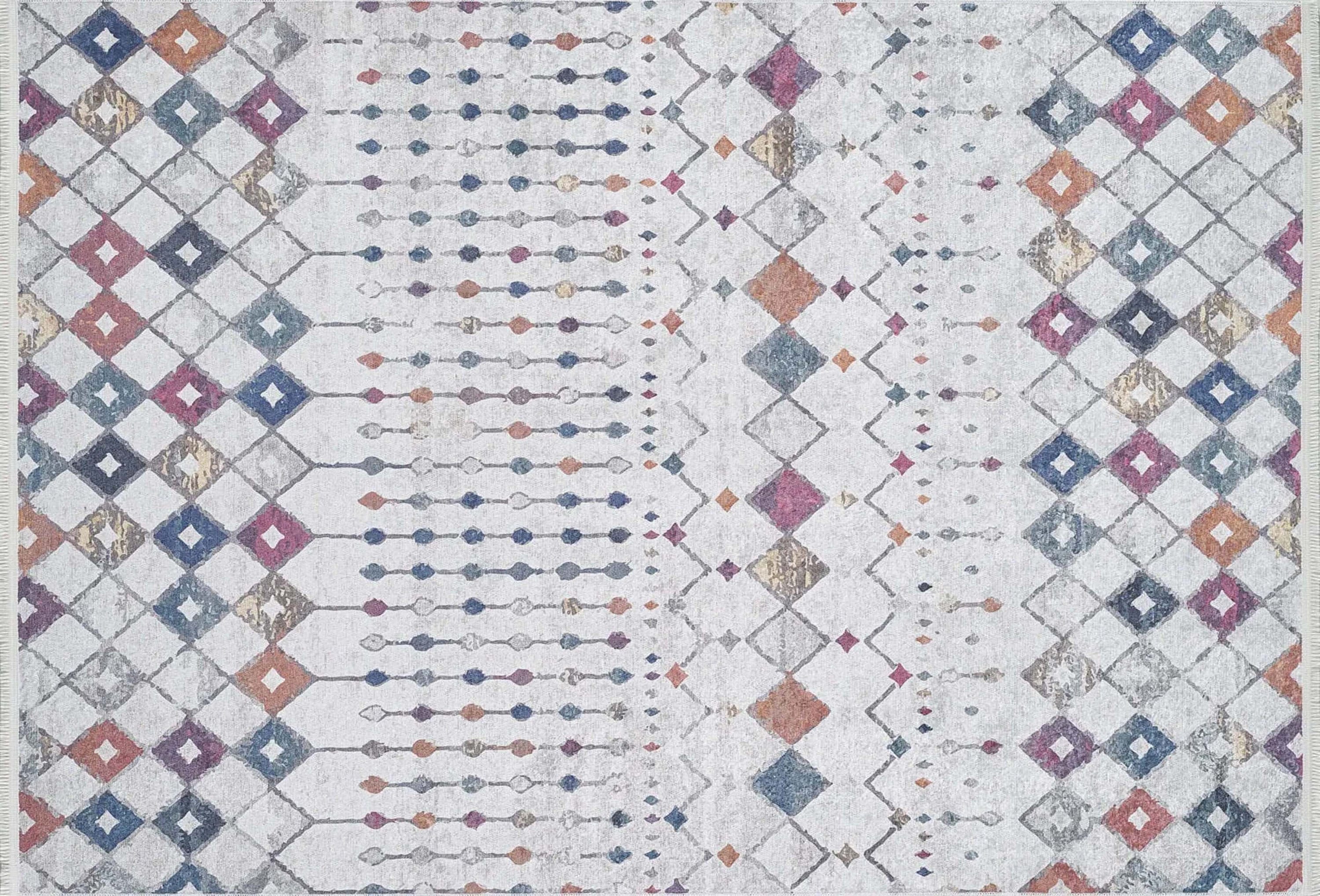 Moola Turkish Kilim Light Gray Rug