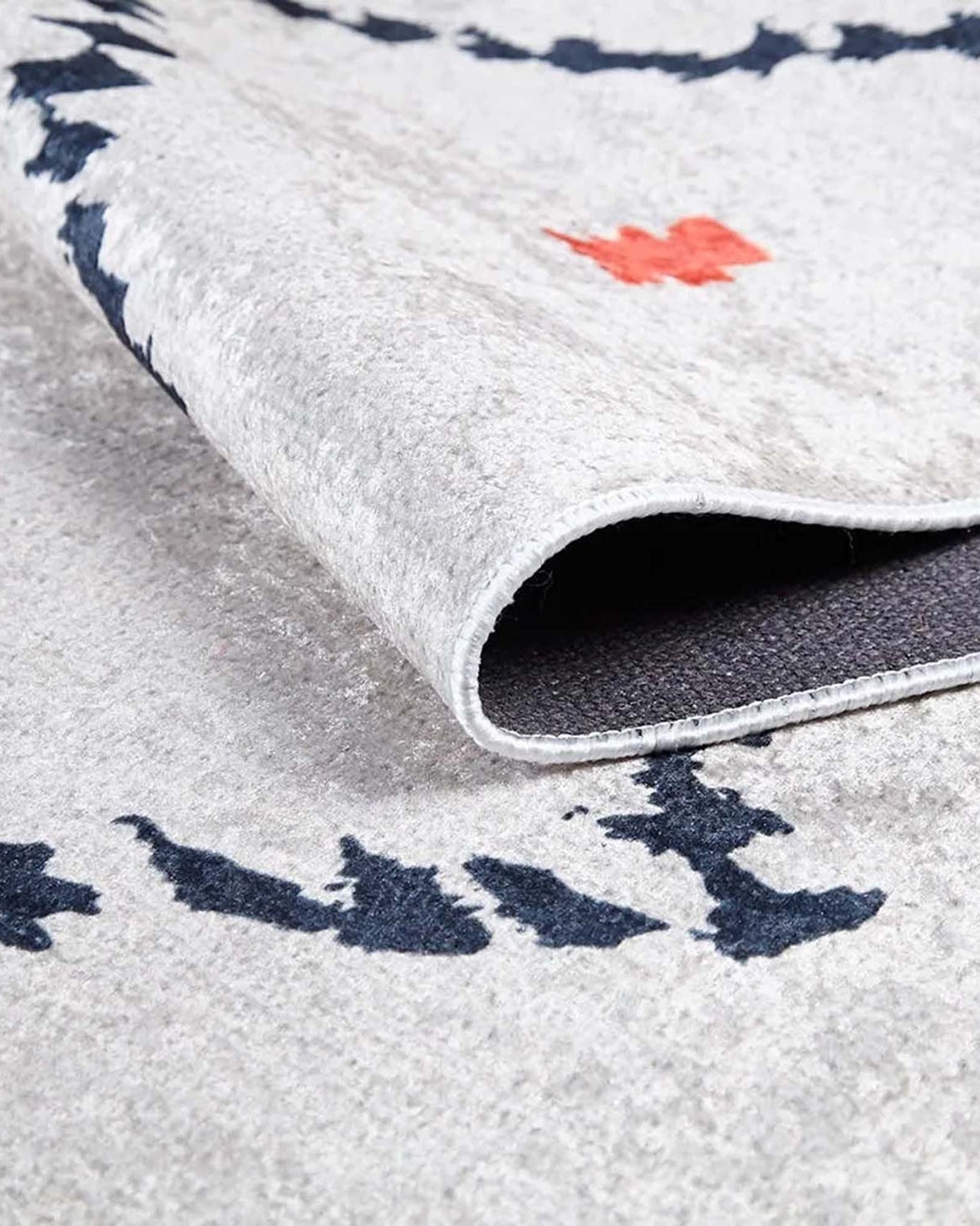 Moola Turkish Kilim Light Gray Rug