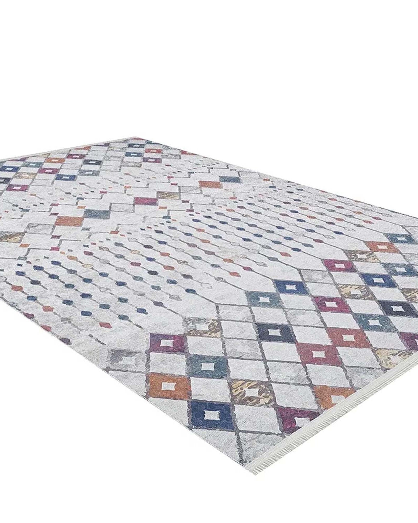 Moola Turkish Kilim Light Gray Rug