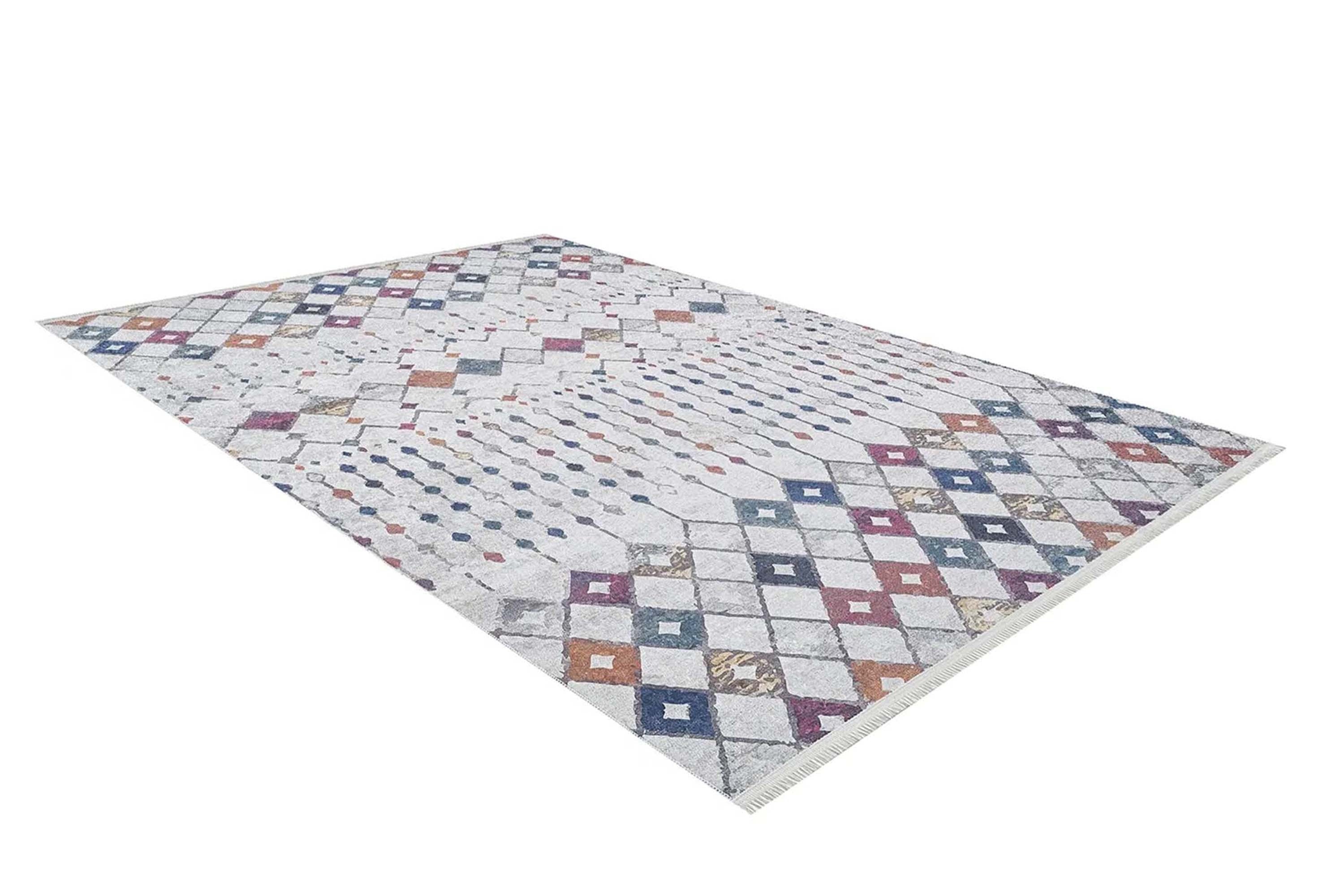 Moola Turkish Kilim Light Gray Rug