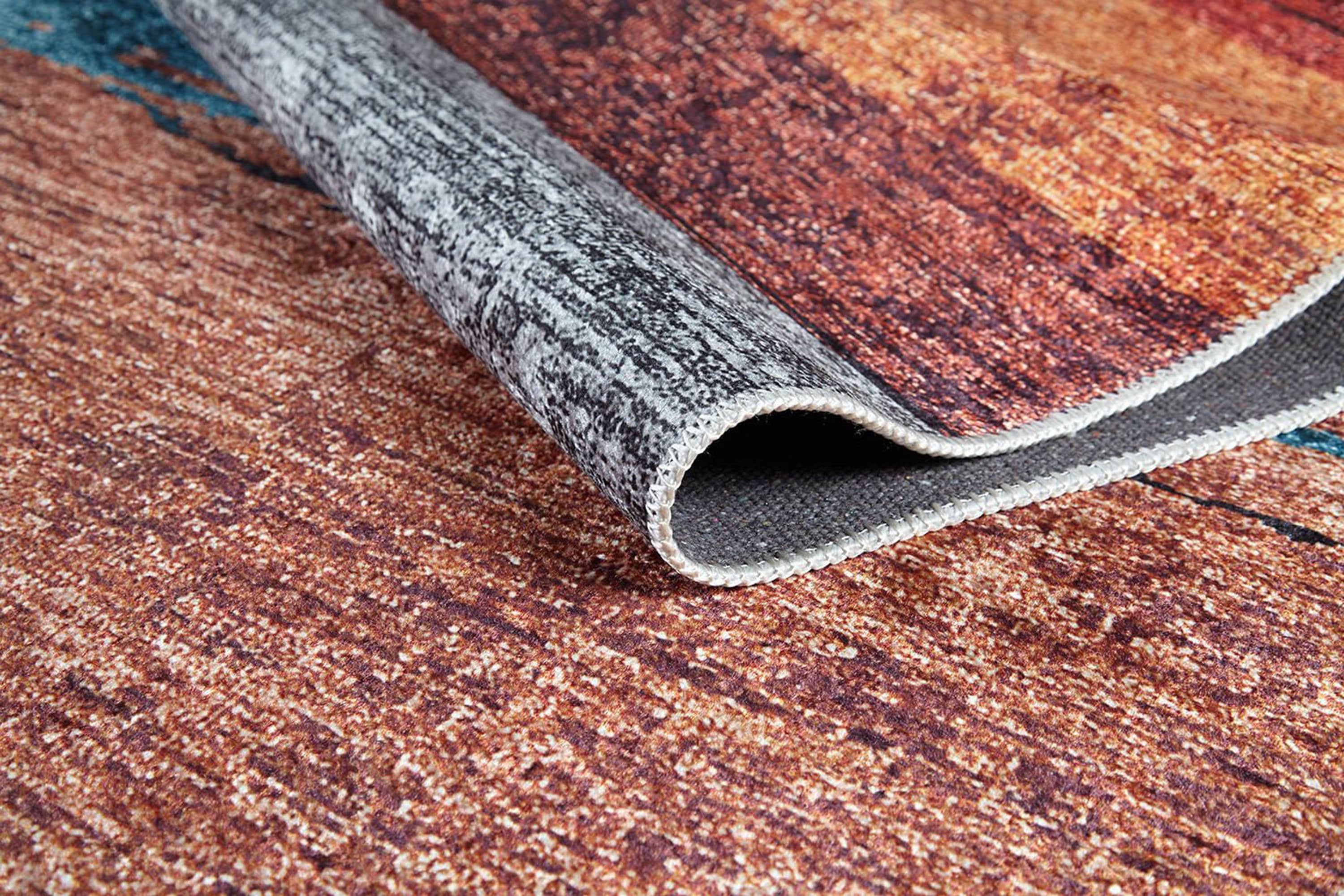 Muna Multi Color Vintage Rug