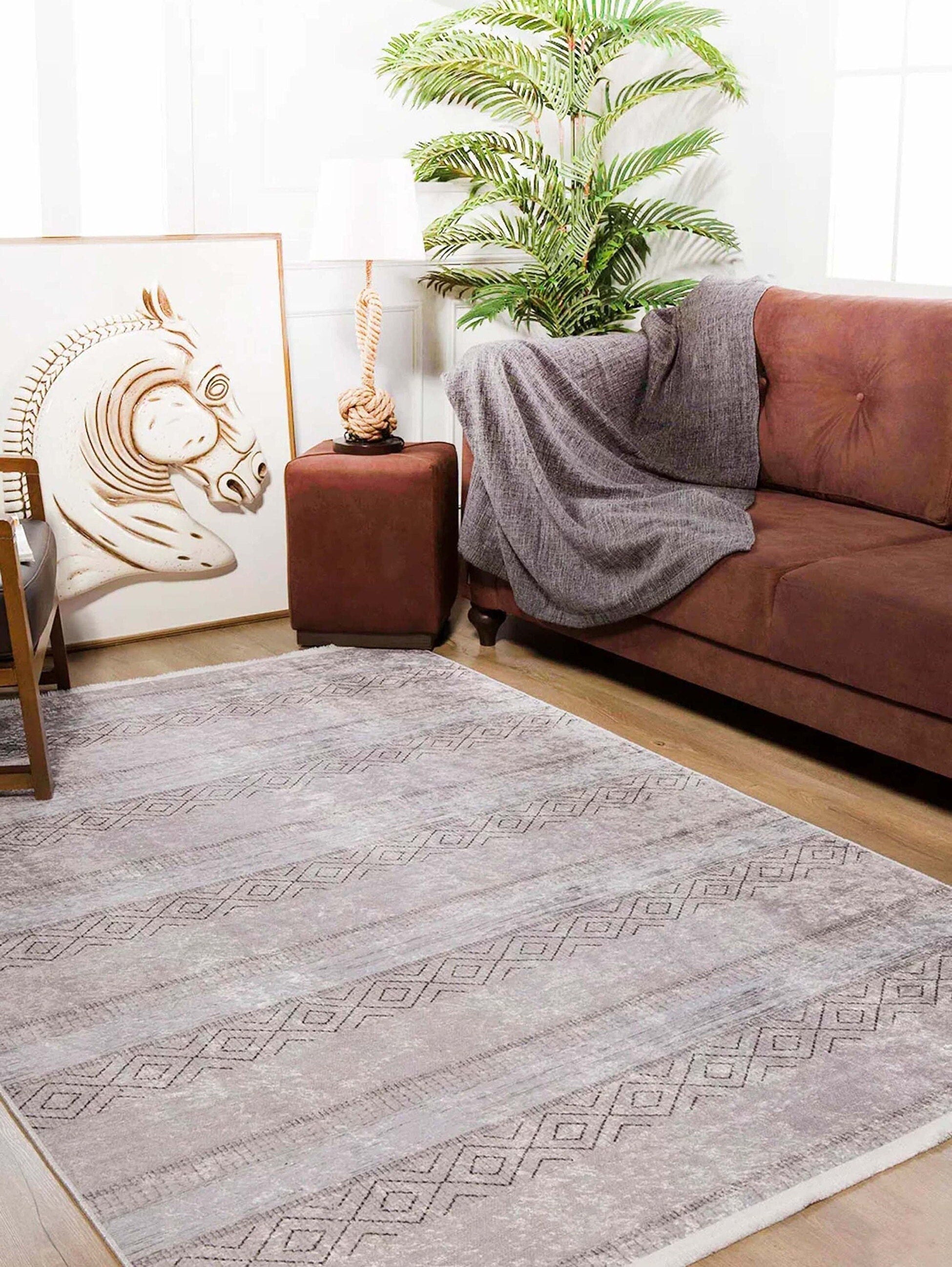 Nafla Turkish Pink Pastel Blush Rug