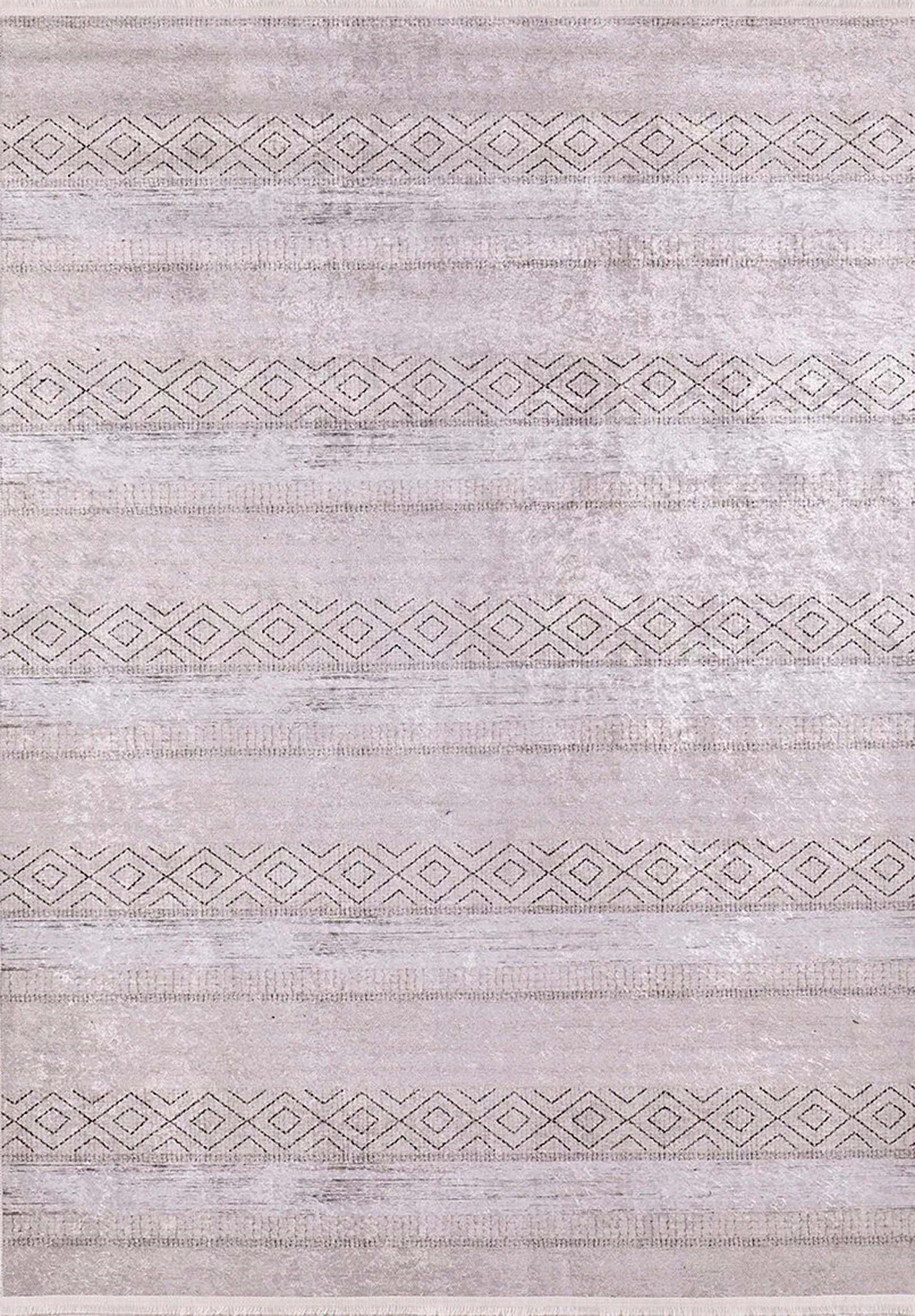 Nafla Turkish Pink Pastel Blush Rug