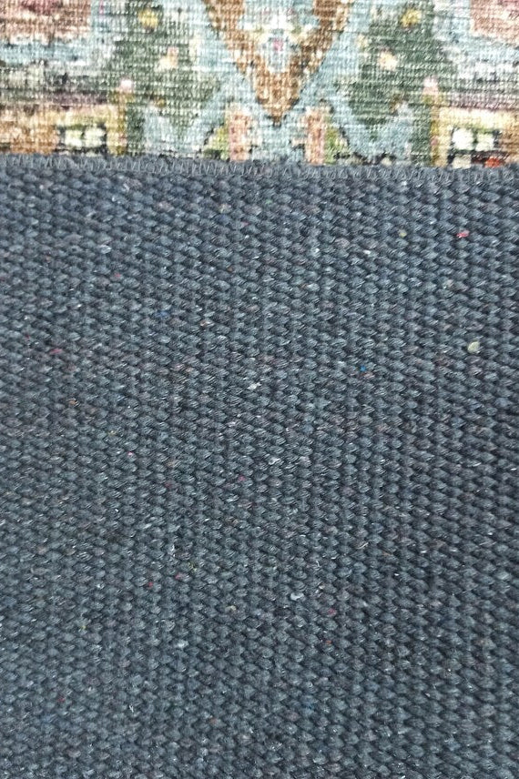 Nar Rug Turkish Earth tones Terracotta Floral Rug