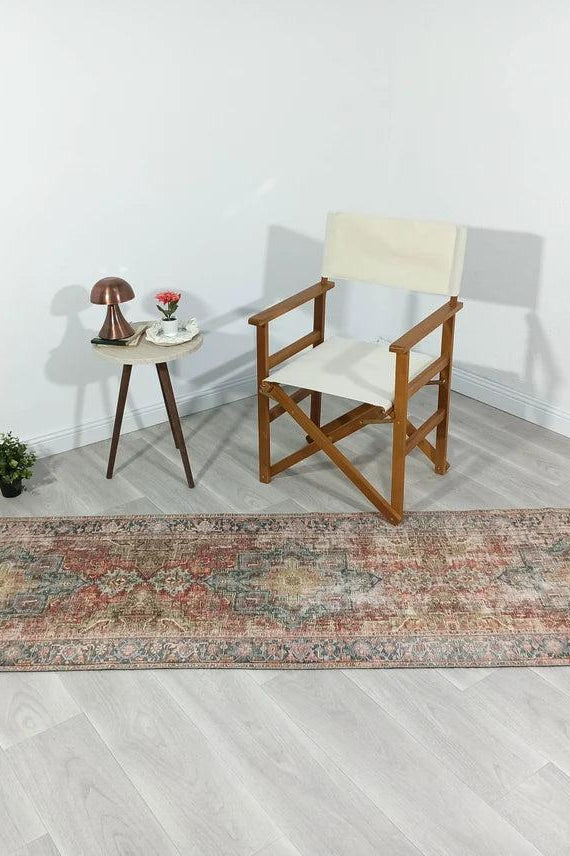 Nar Rug Turkish Earth tones Terracotta Floral Rug