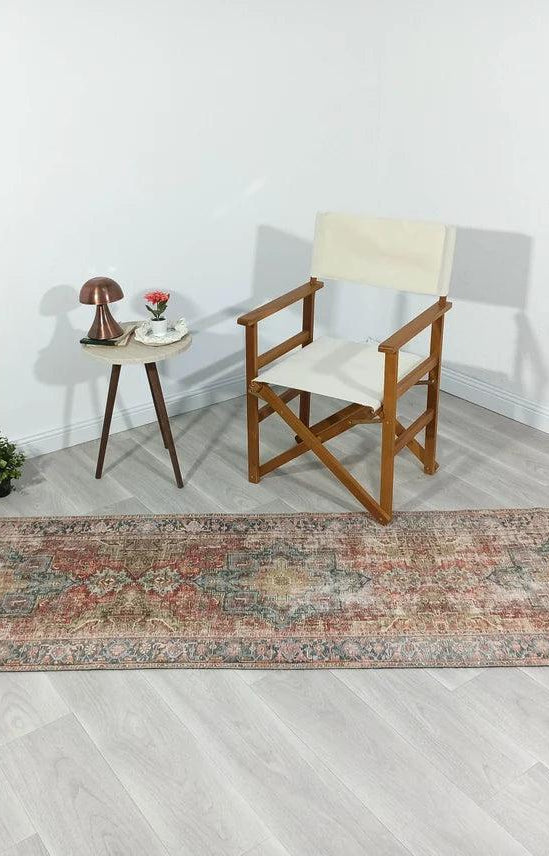 Nar Rug Turkish Earth tones Terracotta Floral Rug