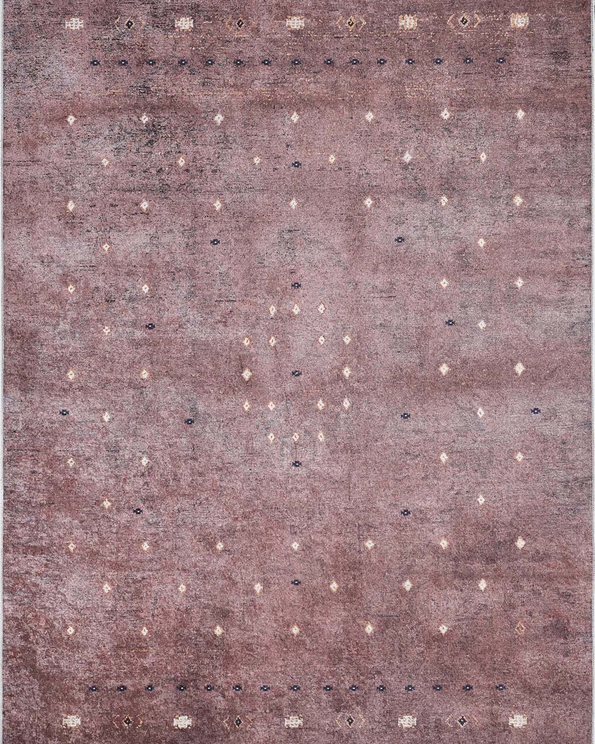 Nedal Turkish Oushak Red Brown Rug
