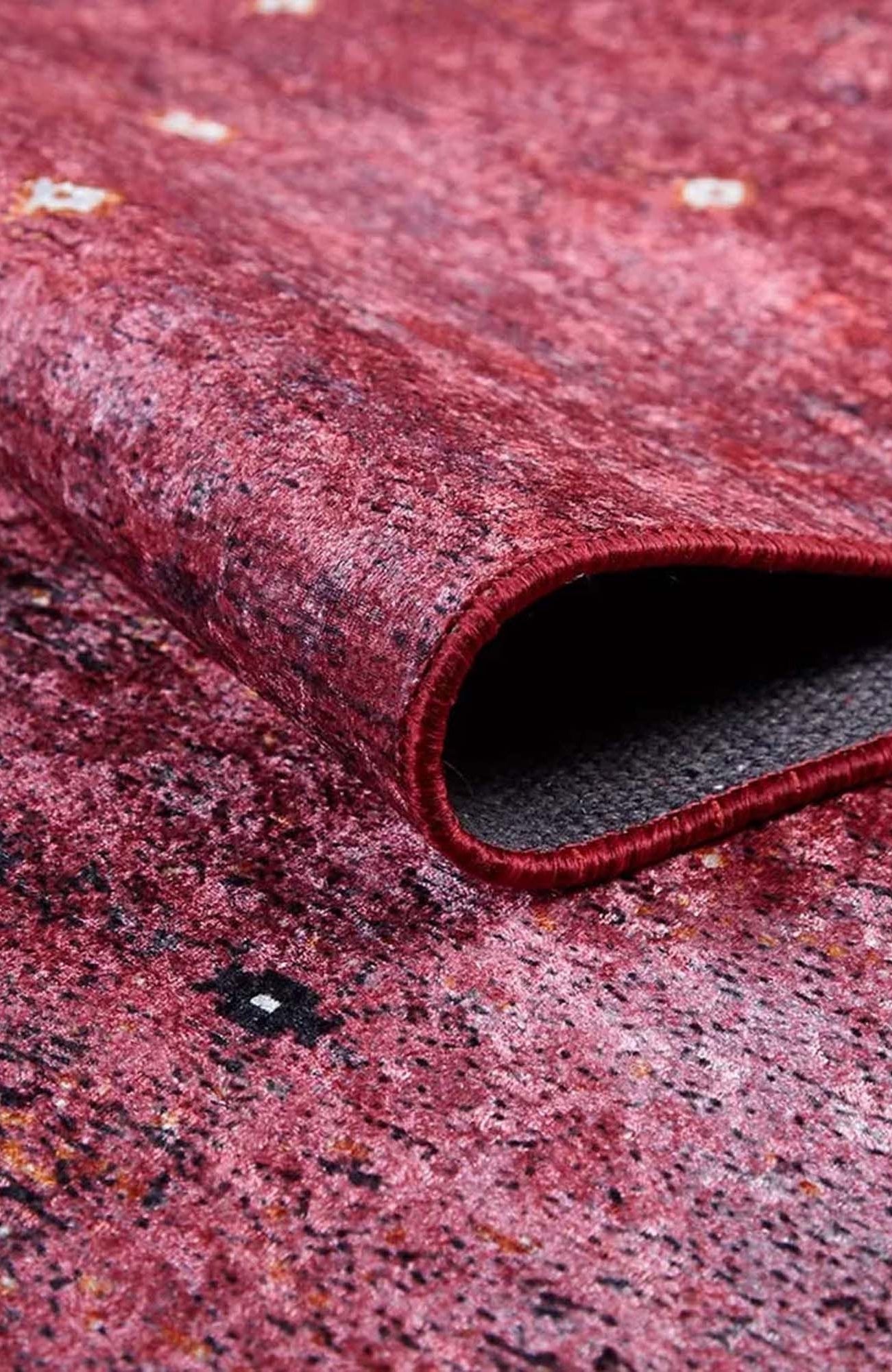 Nedal Turkish Oushak Red Brown Rug