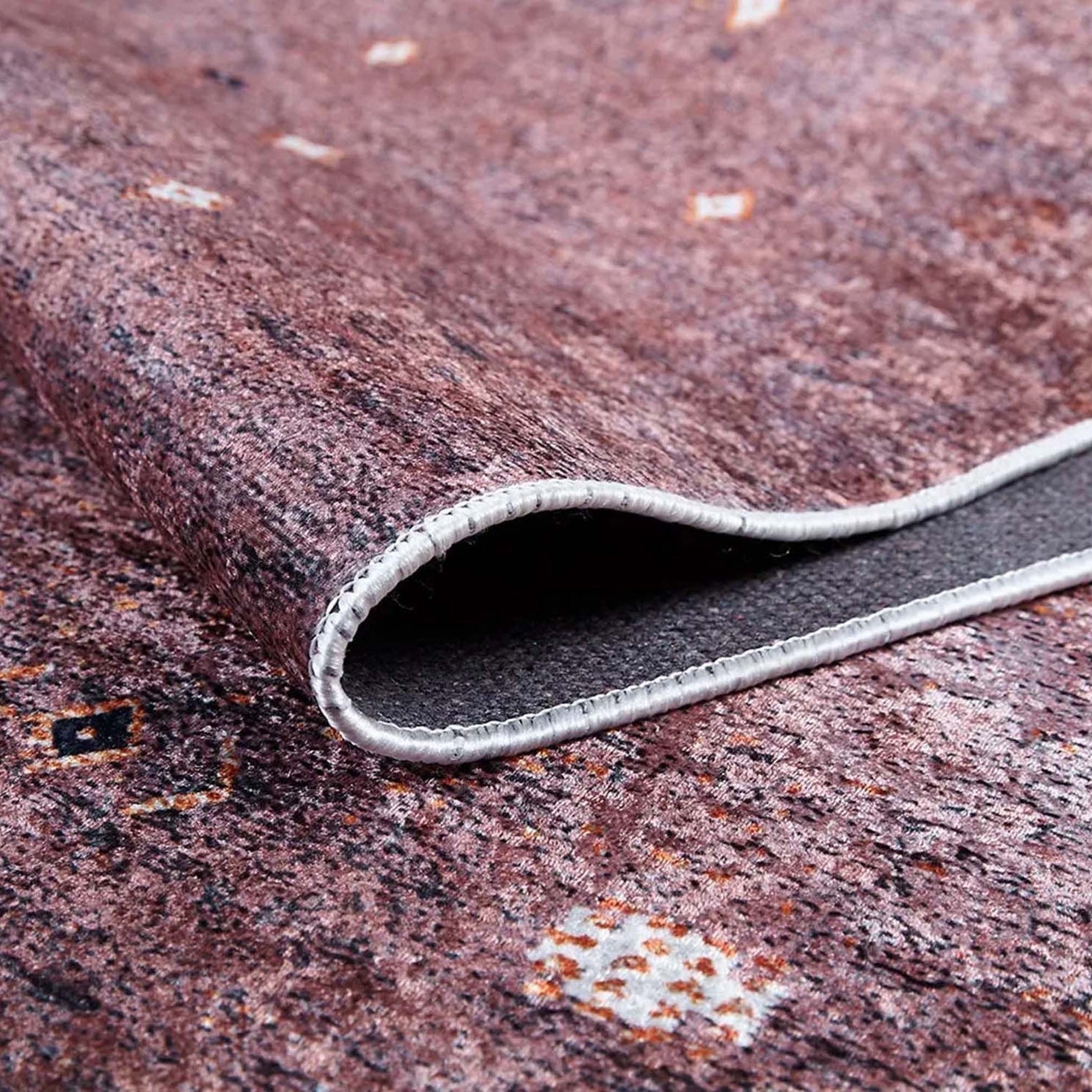 Nedal Turkish Oushak Red Brown Rug