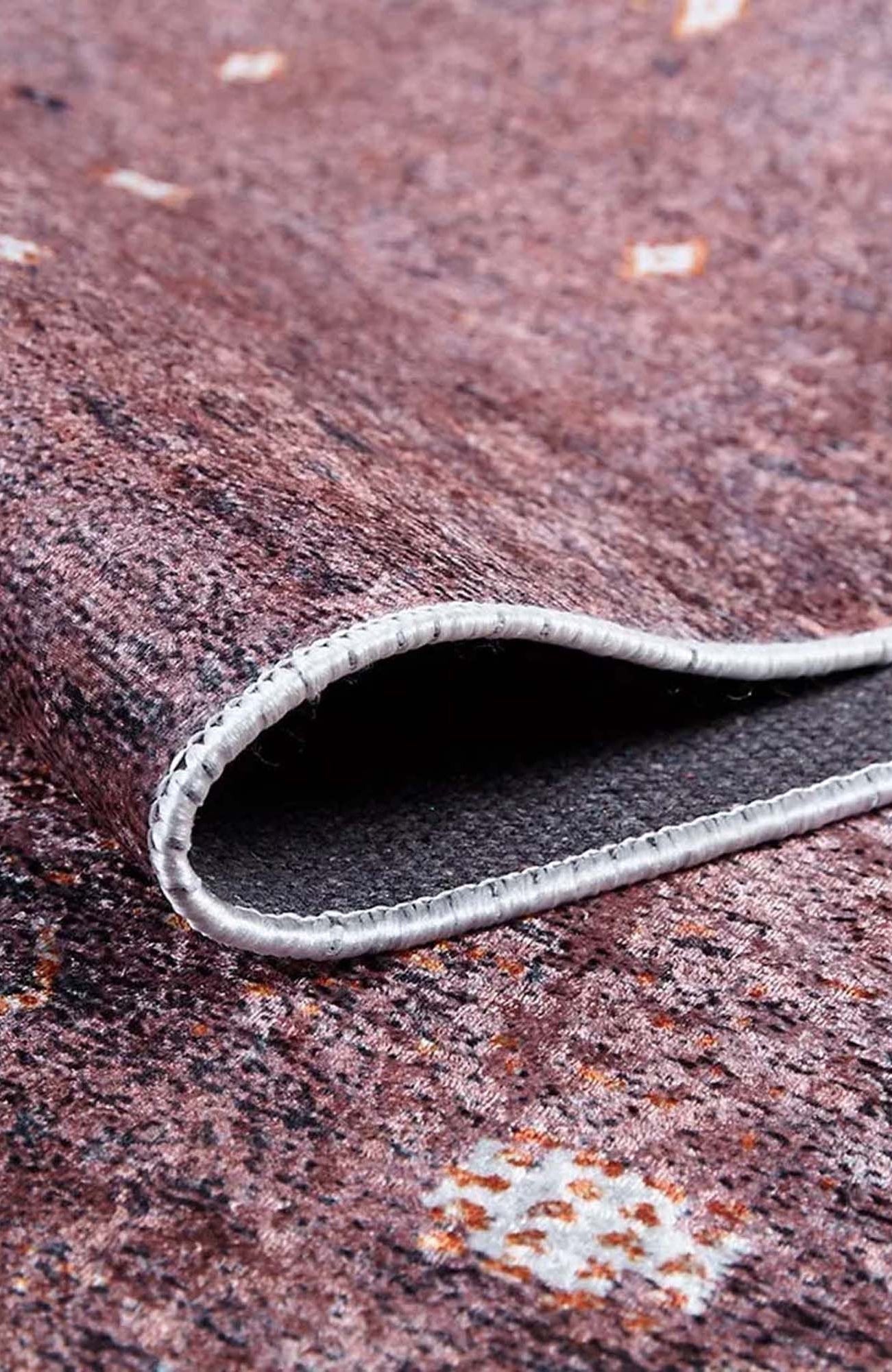 Nedal Turkish Oushak Red Brown Rug