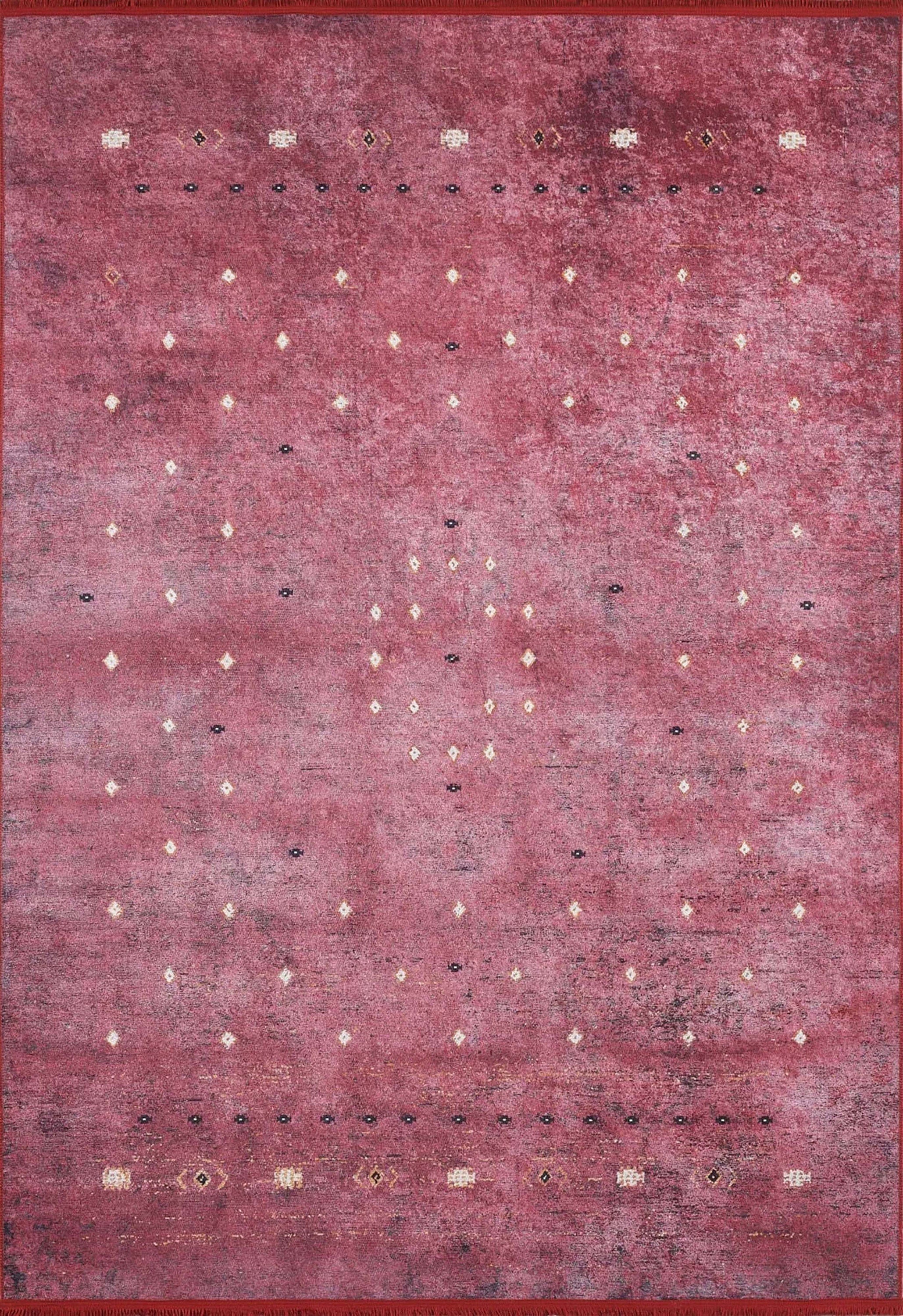 Nedal Turkish Oushak Red Brown Rug