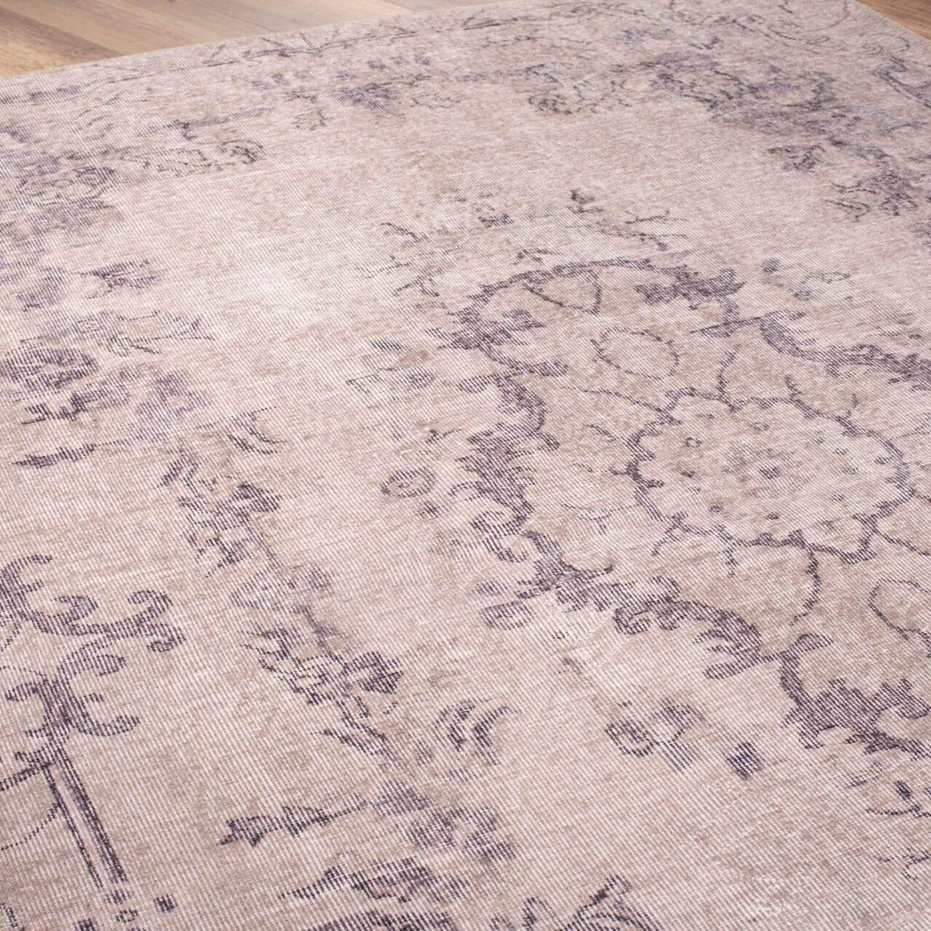 Nilo Faded Beige Turkish Rug
