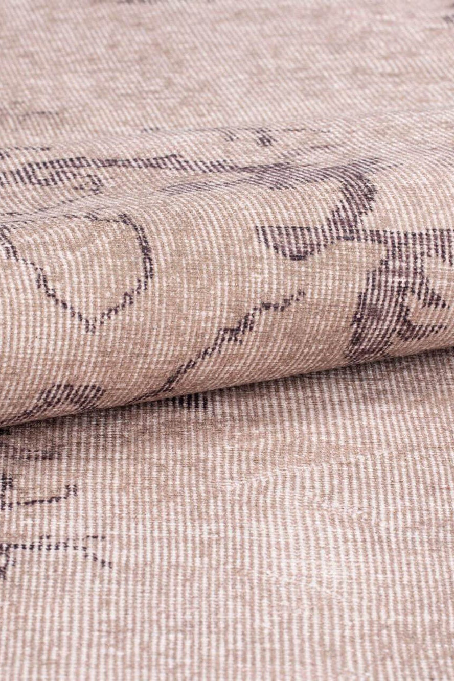 Nilo Faded Beige Turkish Rug