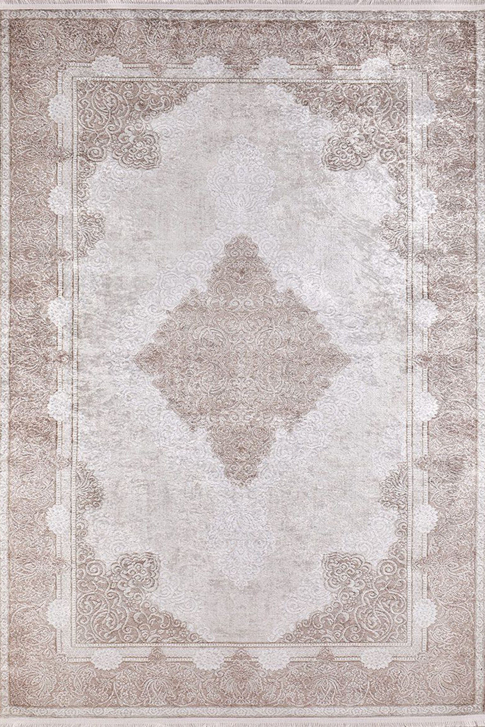 Nina Neutral Faded Beige Turkish Rug