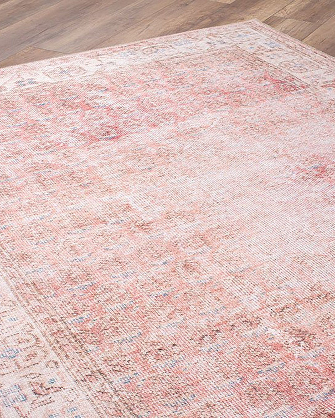 Nisa Rug Turkish Faded Burnt Orange Rug