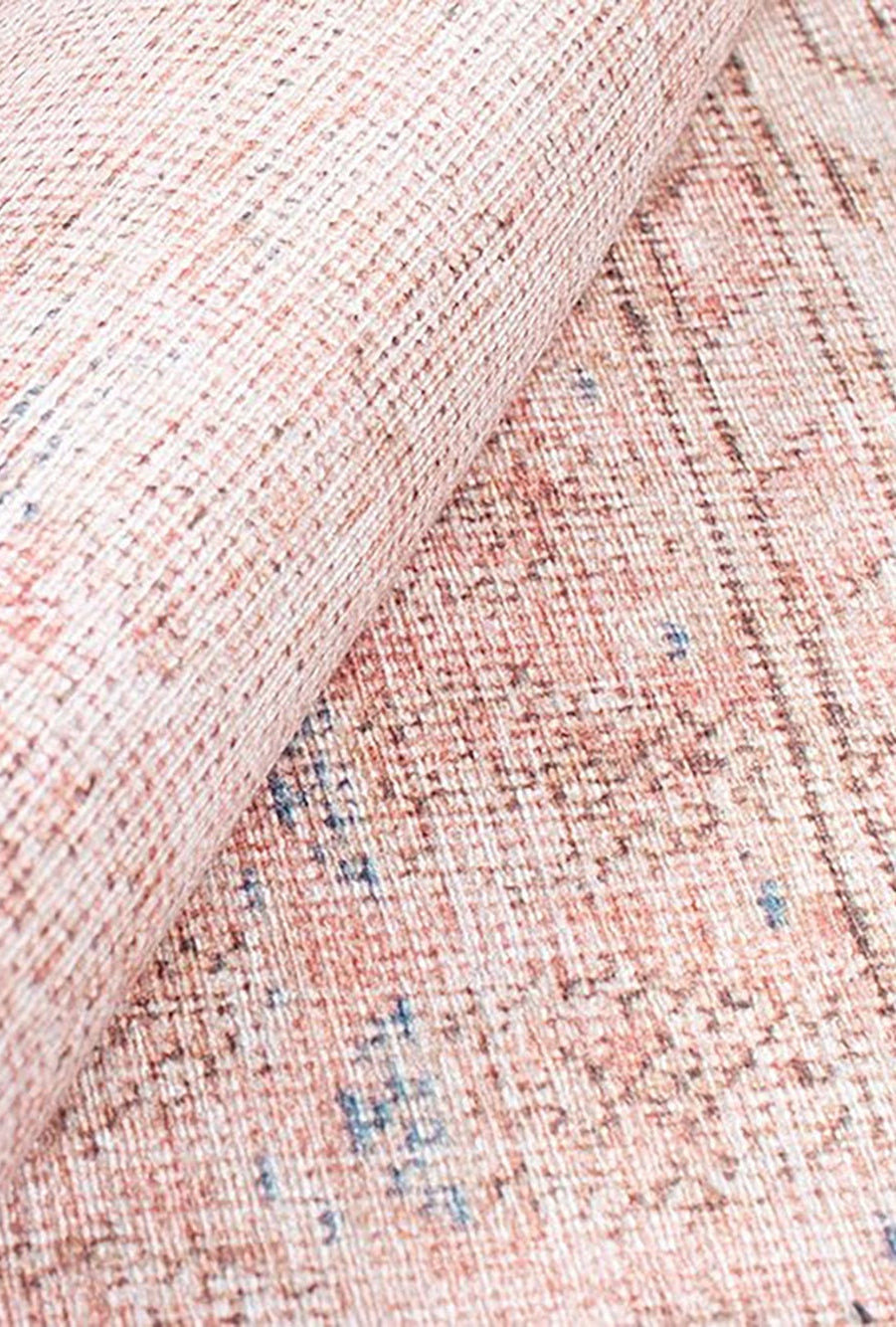 Nisa Rug Turkish Faded Burnt Orange Rug