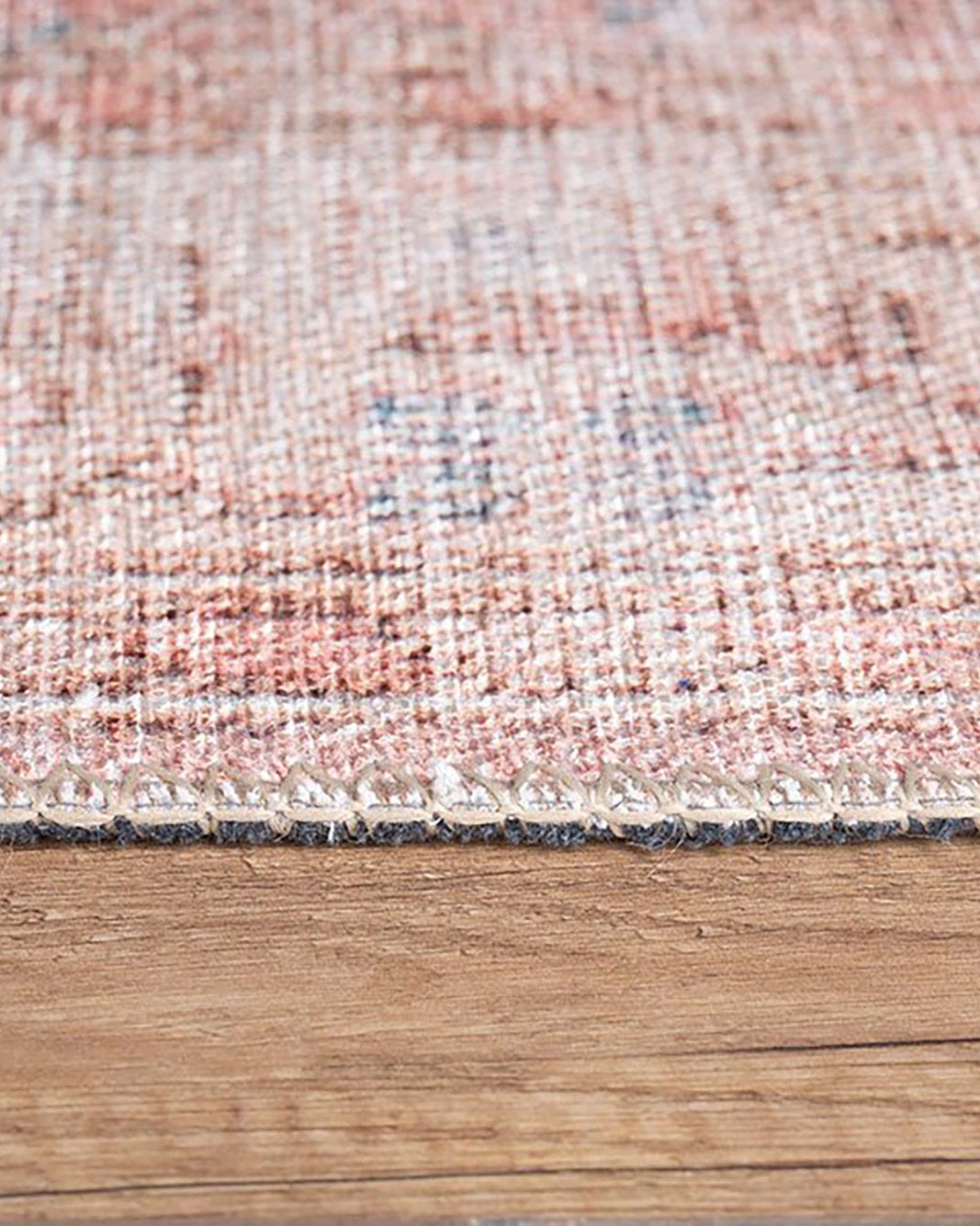 Nisa Rug Turkish Faded Burnt Orange Rug