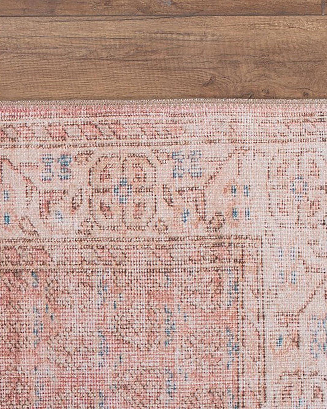 Nisa Rug Turkish Faded Burnt Orange Rug