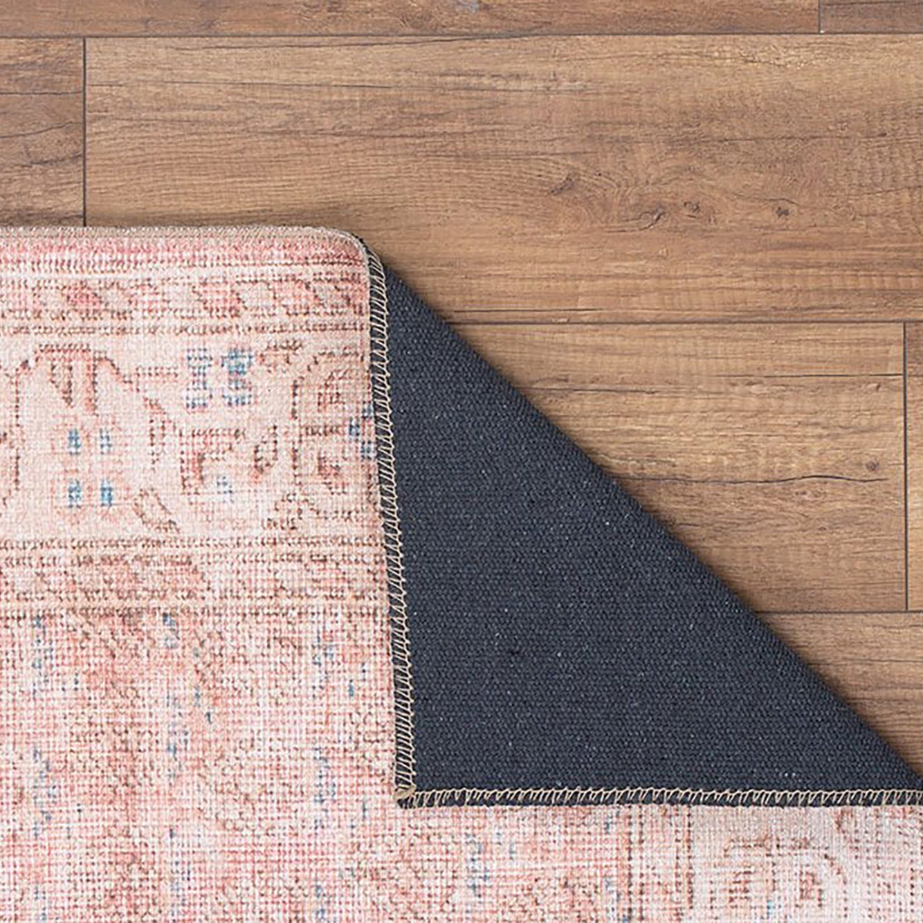 Nisa Rug Turkish Faded Burnt Orange Rug