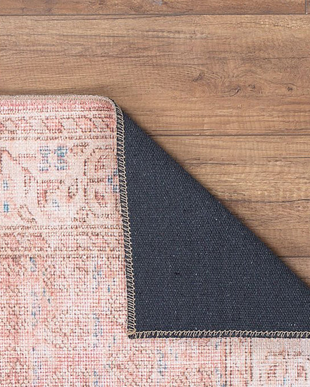 Nisa Rug Turkish Faded Burnt Orange Rug