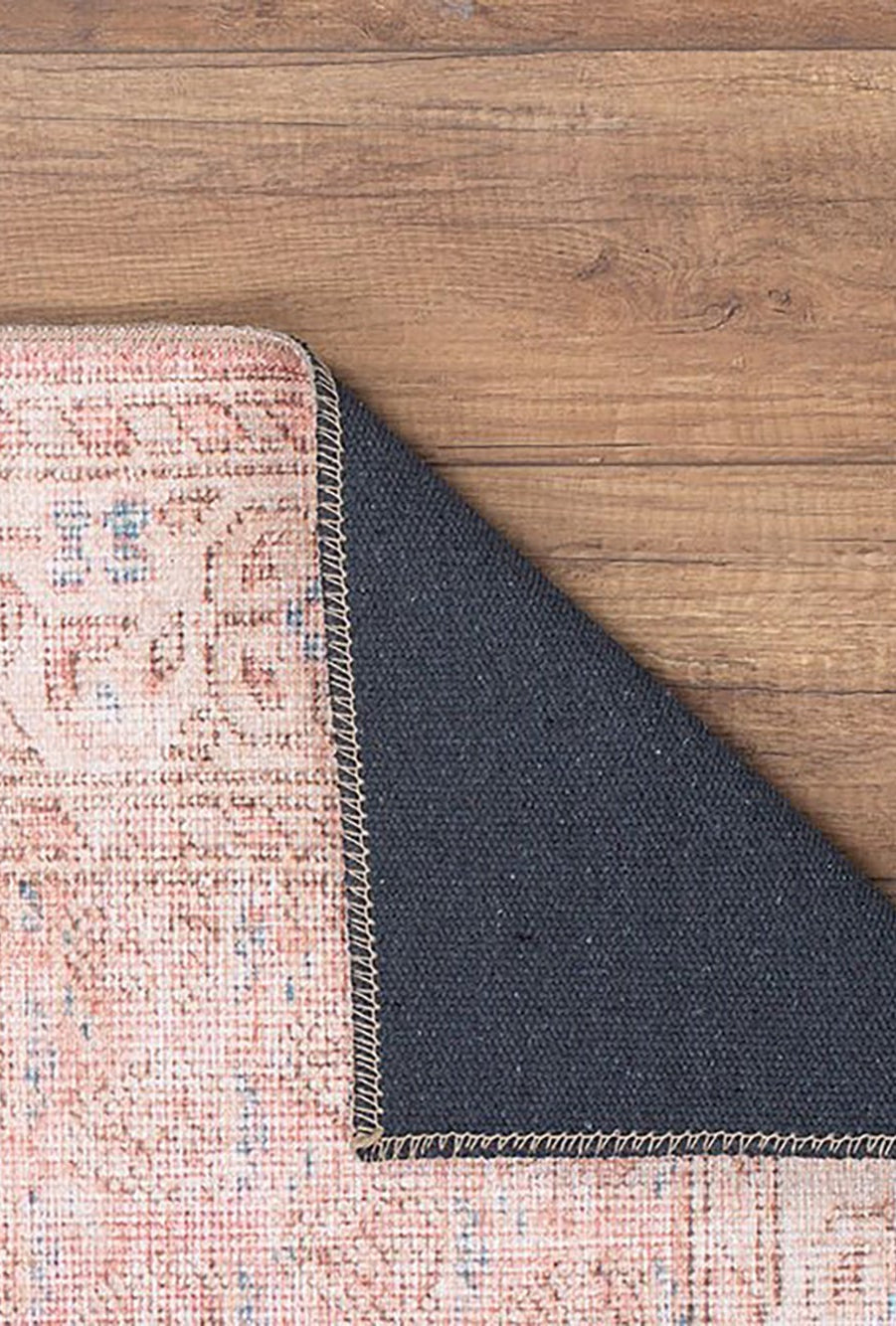 Nisa Rug Turkish Faded Burnt Orange Rug