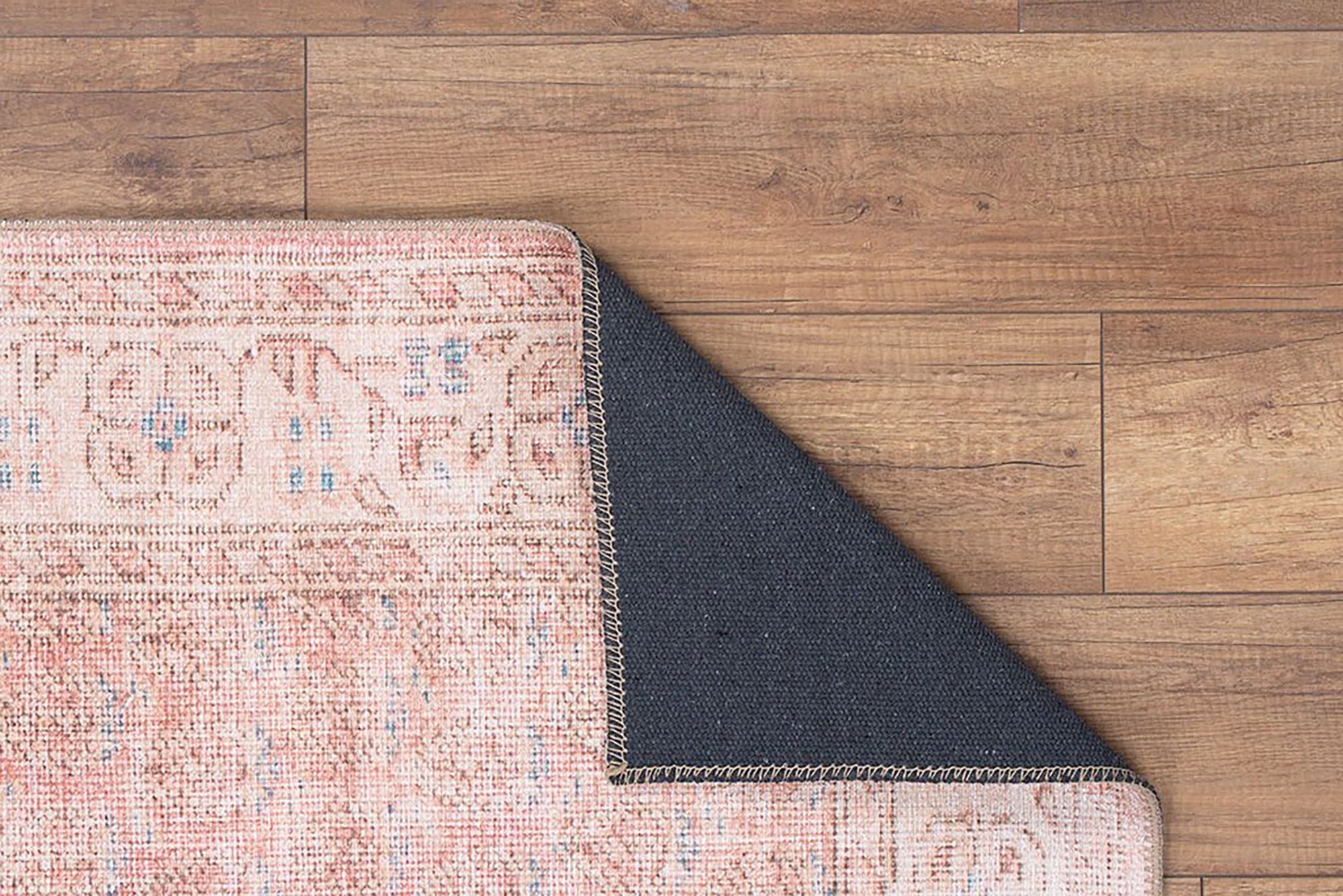 Nisa Rug Turkish Faded Burnt Orange Rug