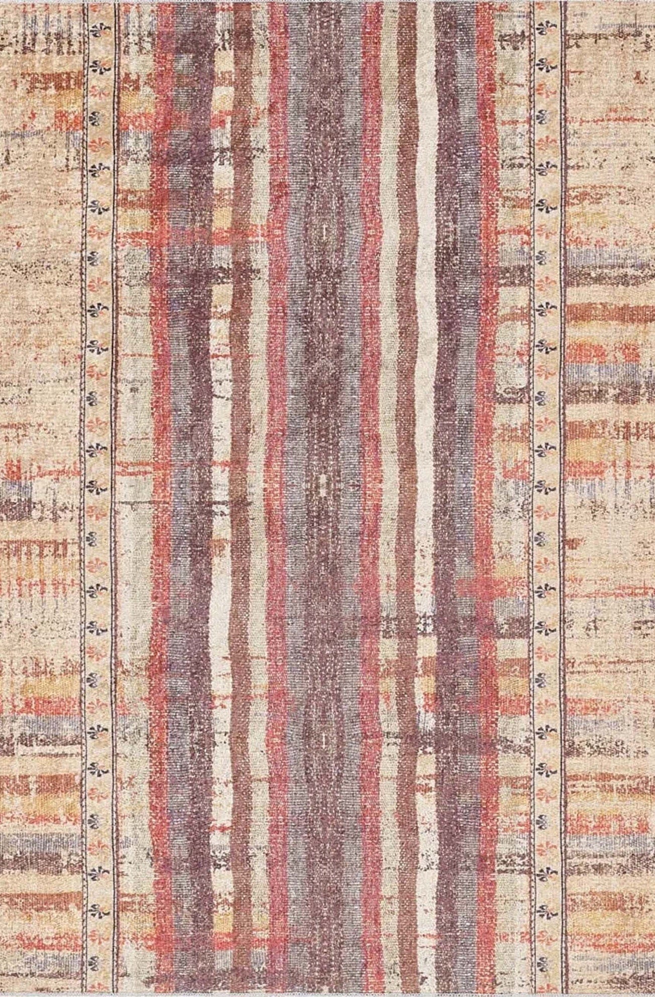 Nona Turkish Kilim Yellowish Beige Rug