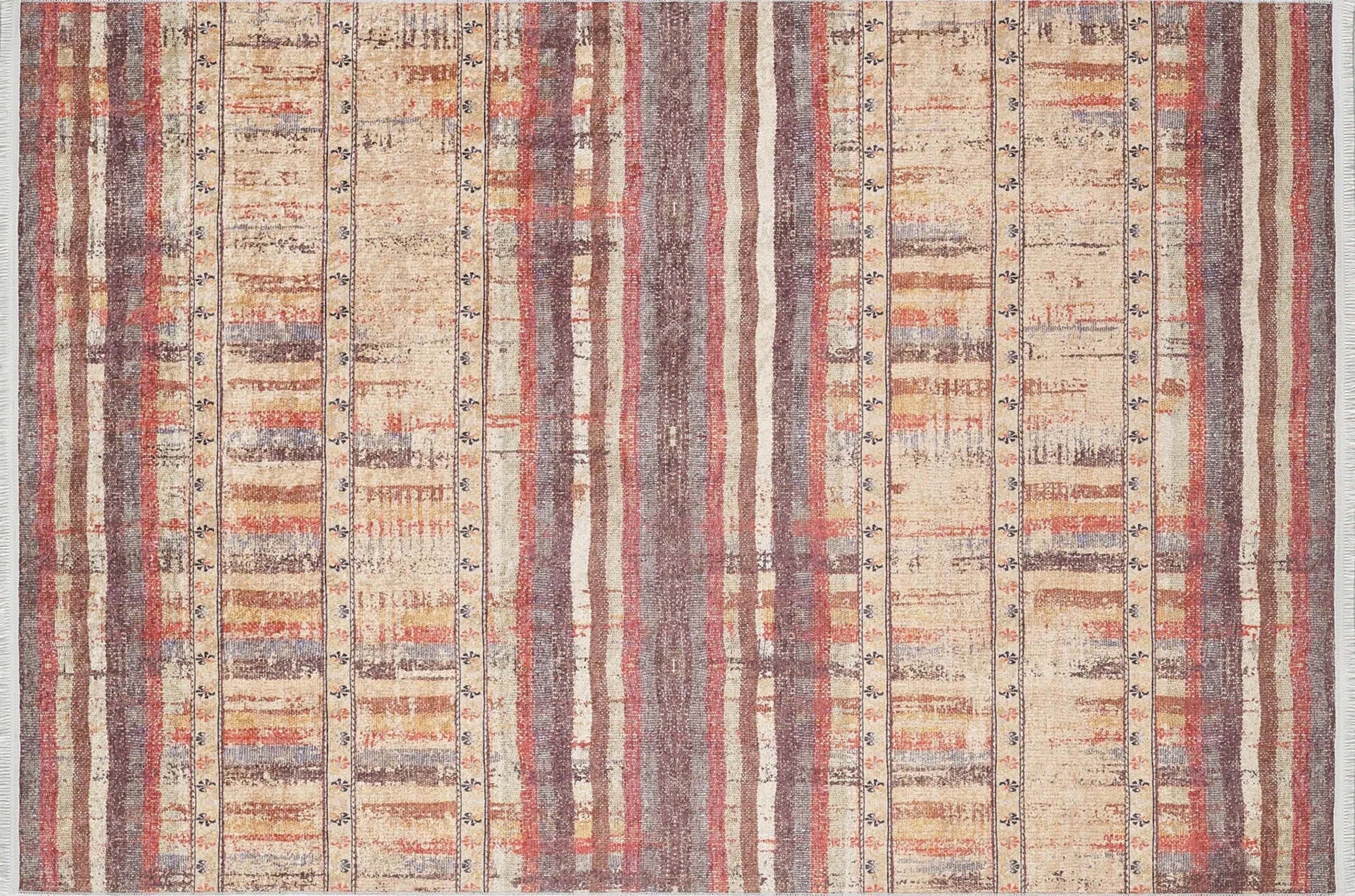 Nona Turkish Kilim Yellowish Beige Rug