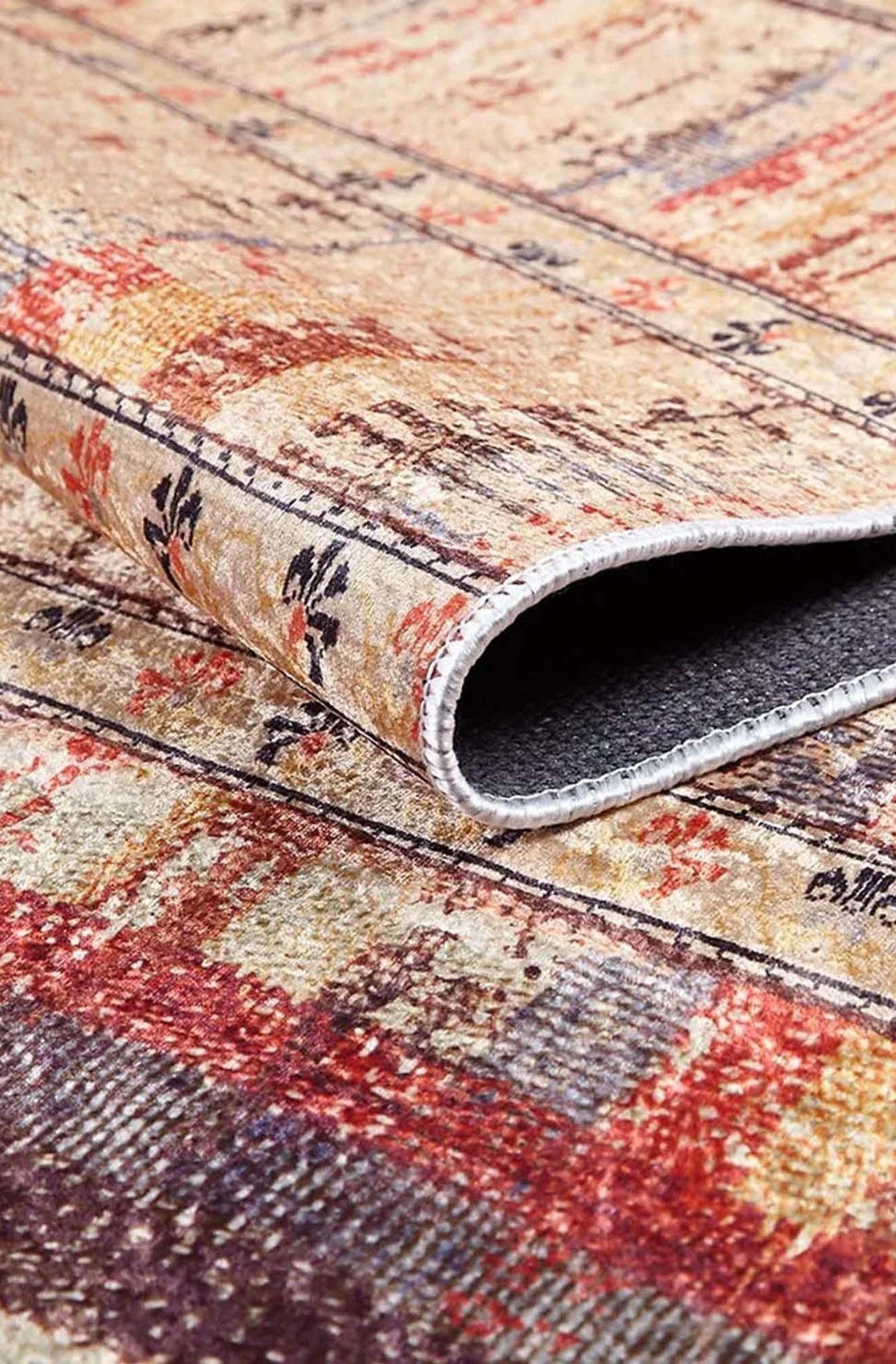 Nona Turkish Kilim Yellowish Beige Rug