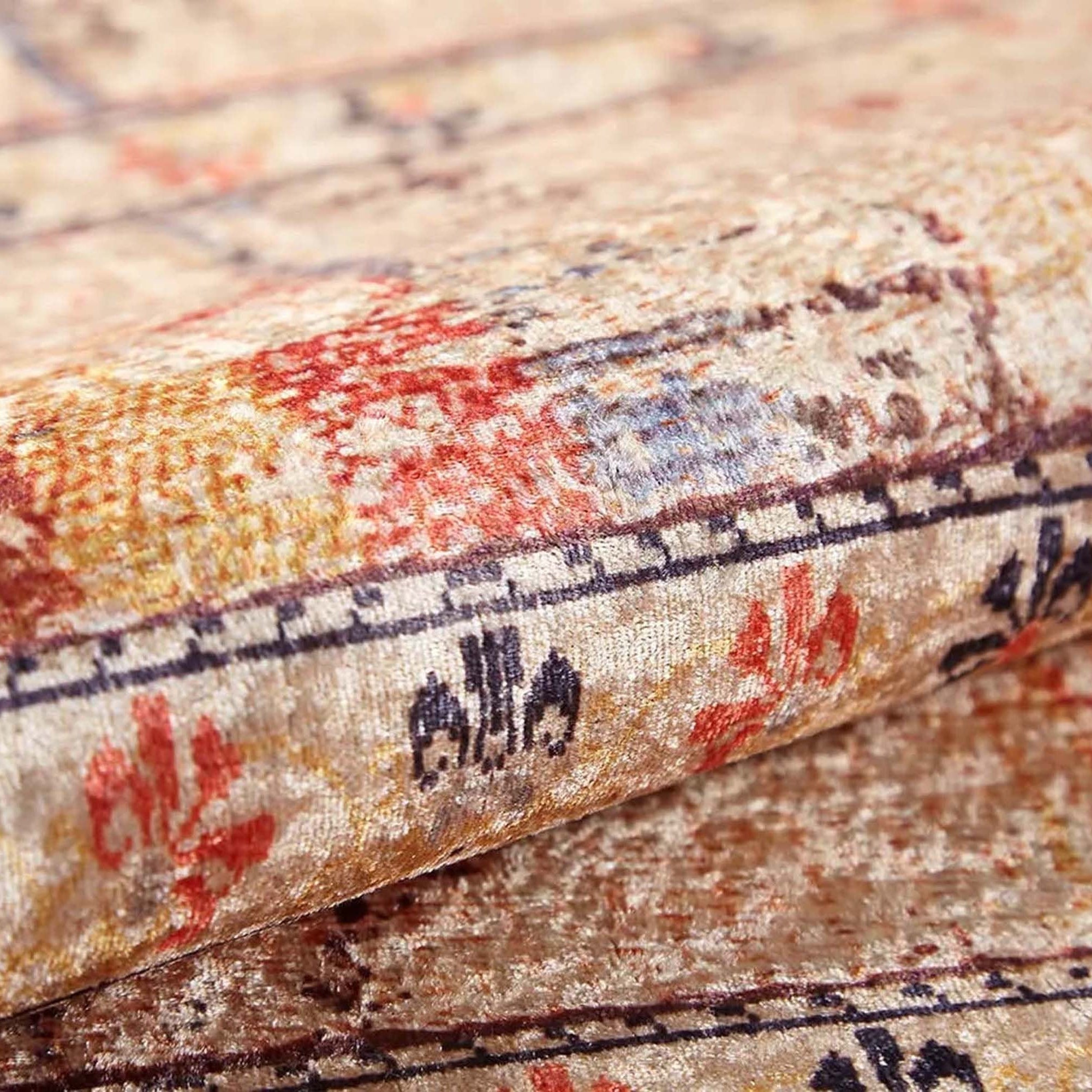 Nona Turkish Kilim Yellowish Beige Rug