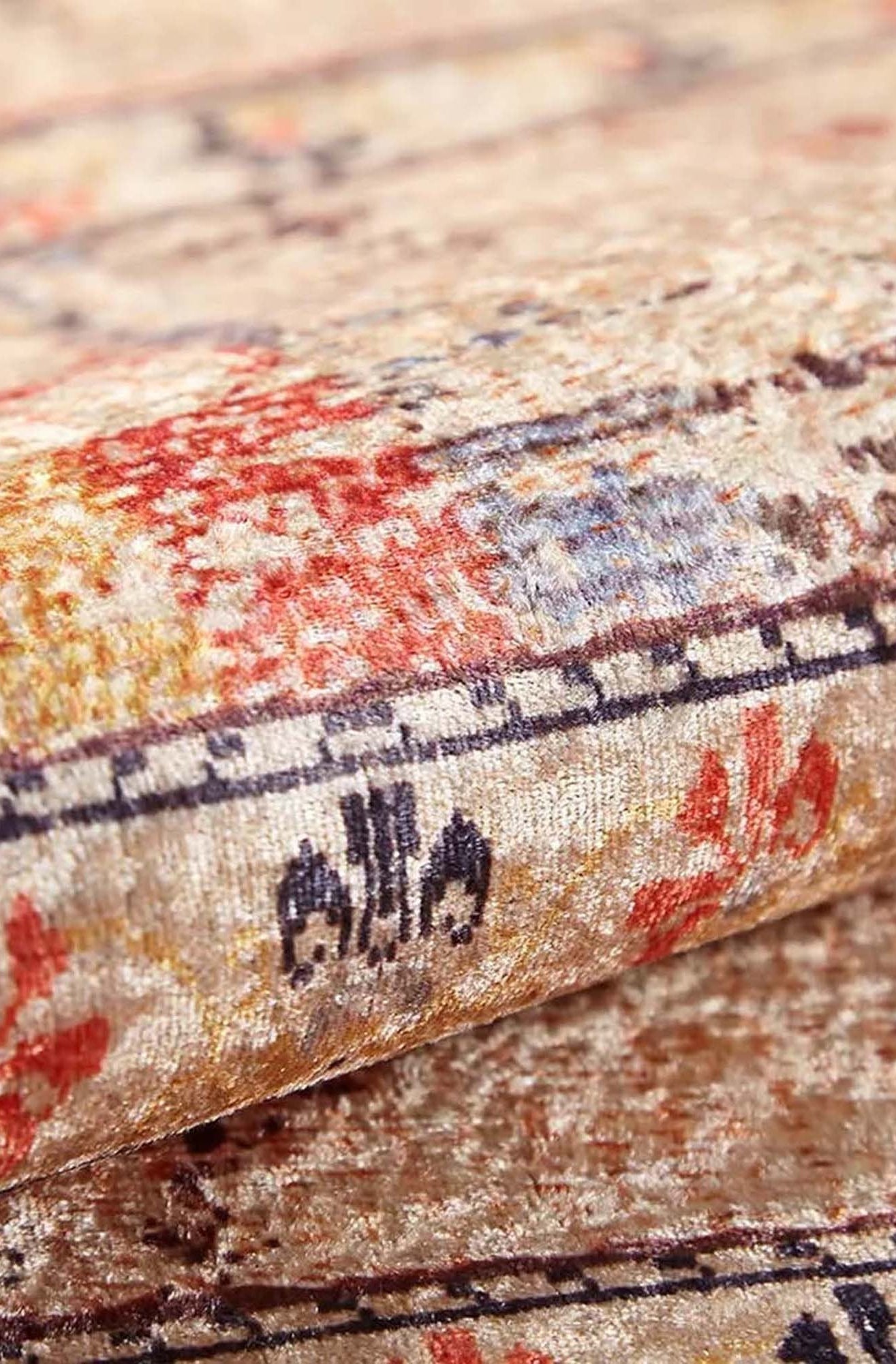 Nona Turkish Kilim Yellowish Beige Rug