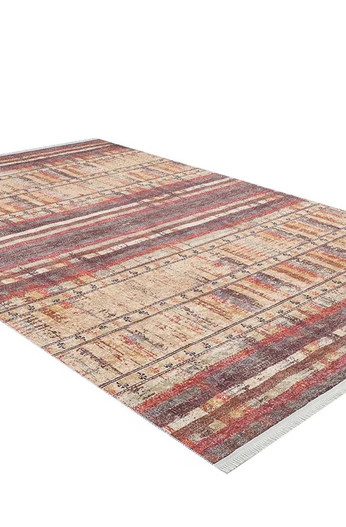 Nona Turkish Kilim Yellowish Beige Rug
