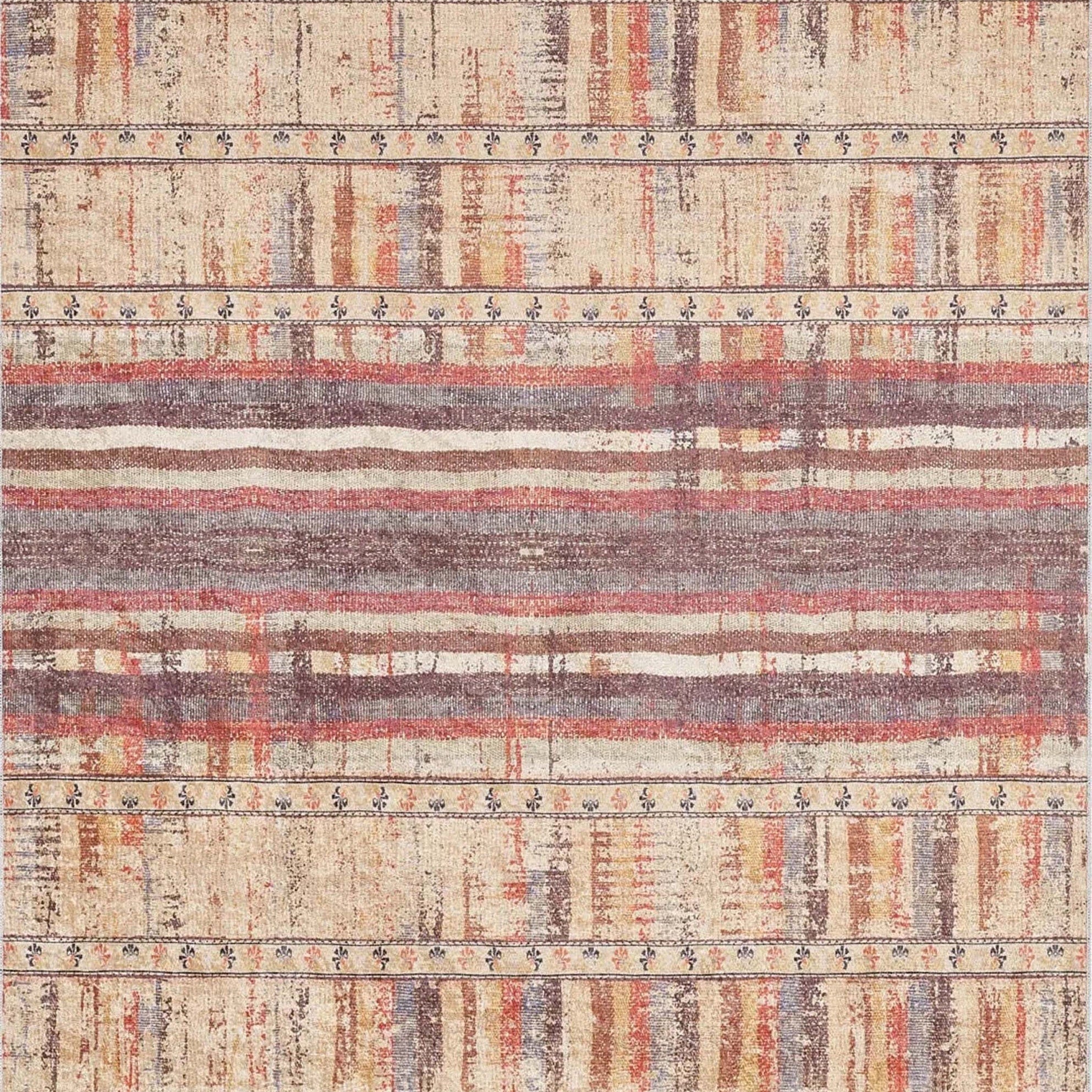 Nona Turkish Kilim Yellowish Beige Rug