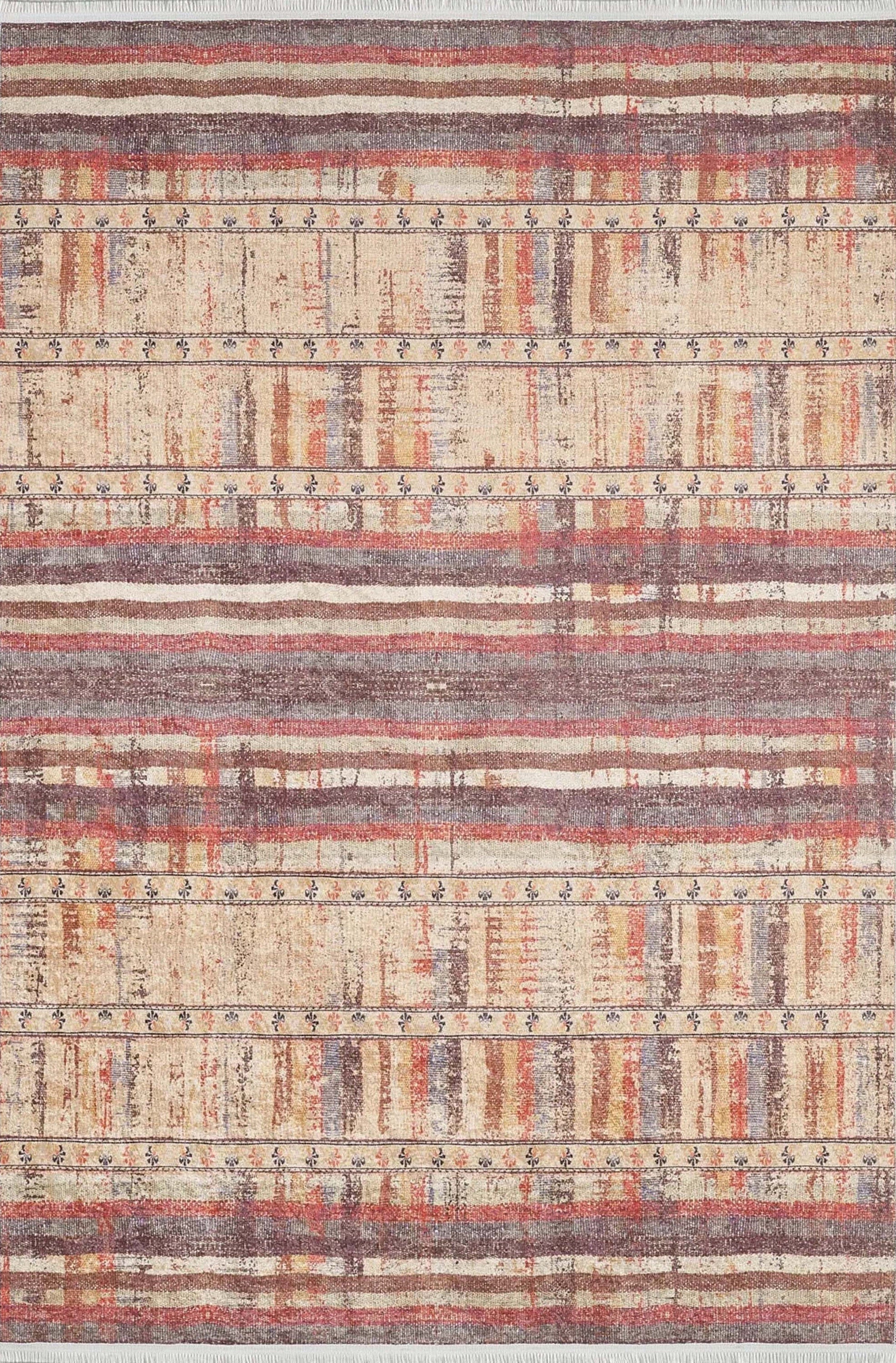 Nona Turkish Kilim Yellowish Beige Rug