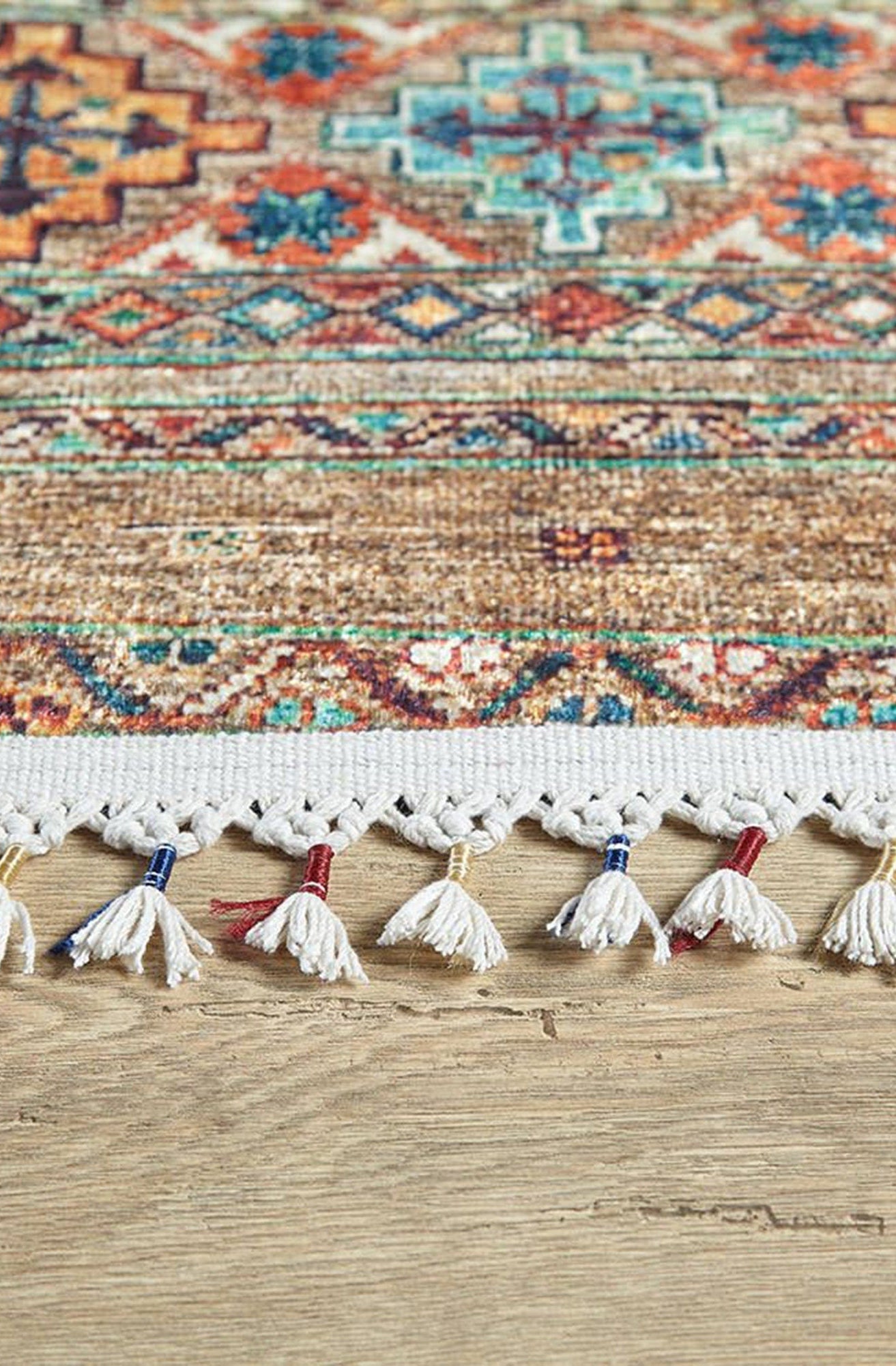 Noza Nomadic Turkish Brown Beige Rug