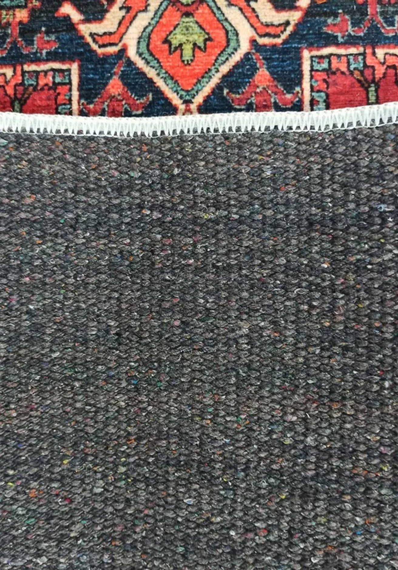 Nuna Red Persian Coral Heriz Rug