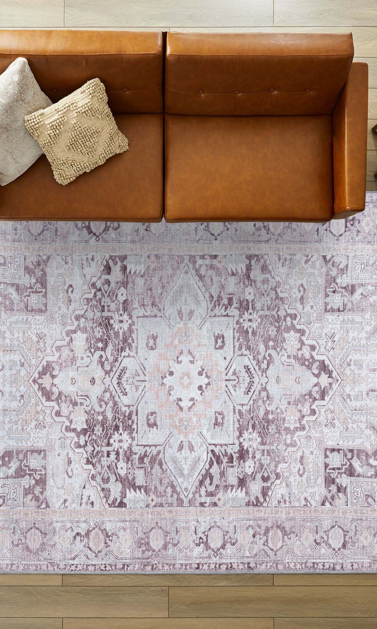 Munya Natural Pastel Modern Persian Rug