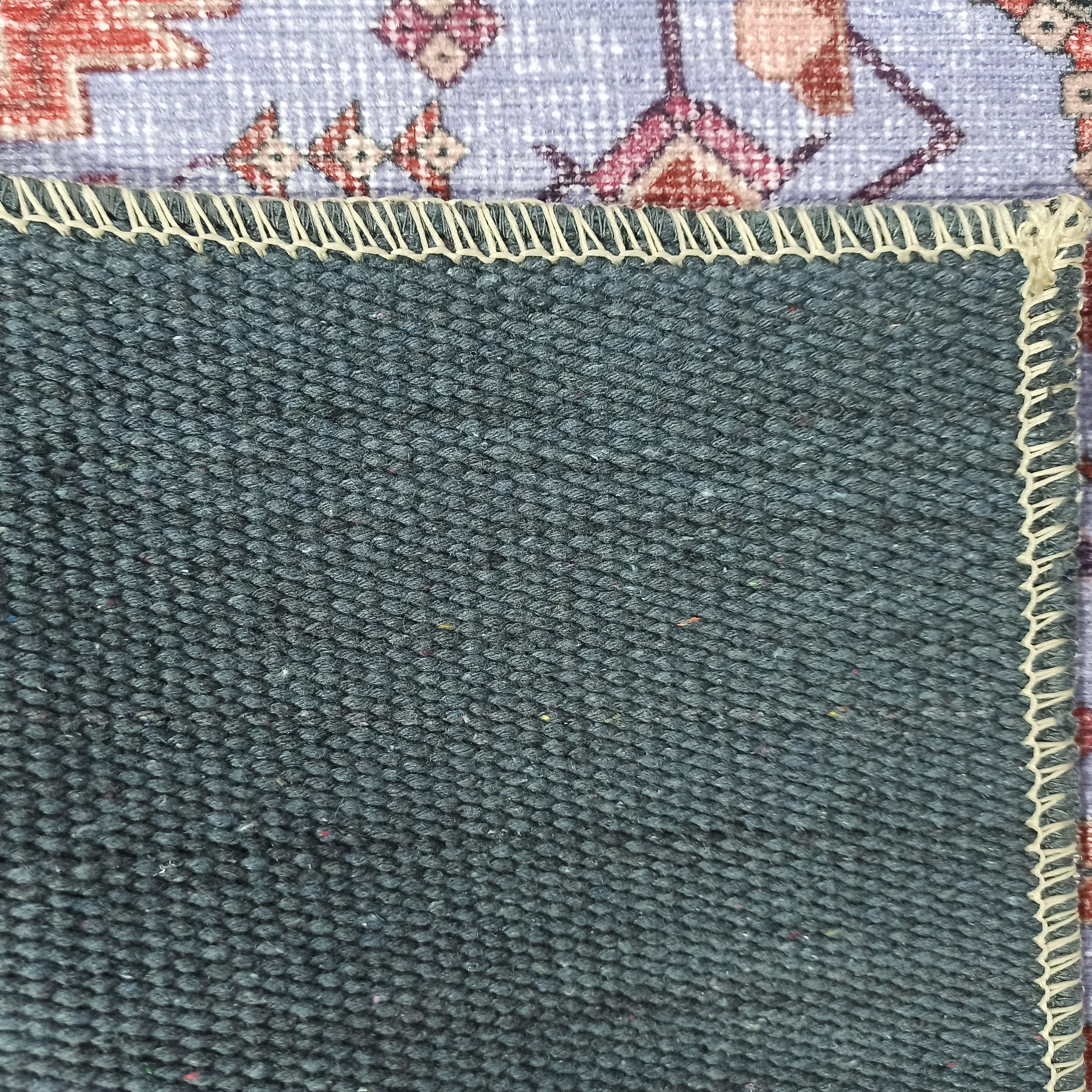 Ola Persian Heriz Red & Blue Medallion Rug